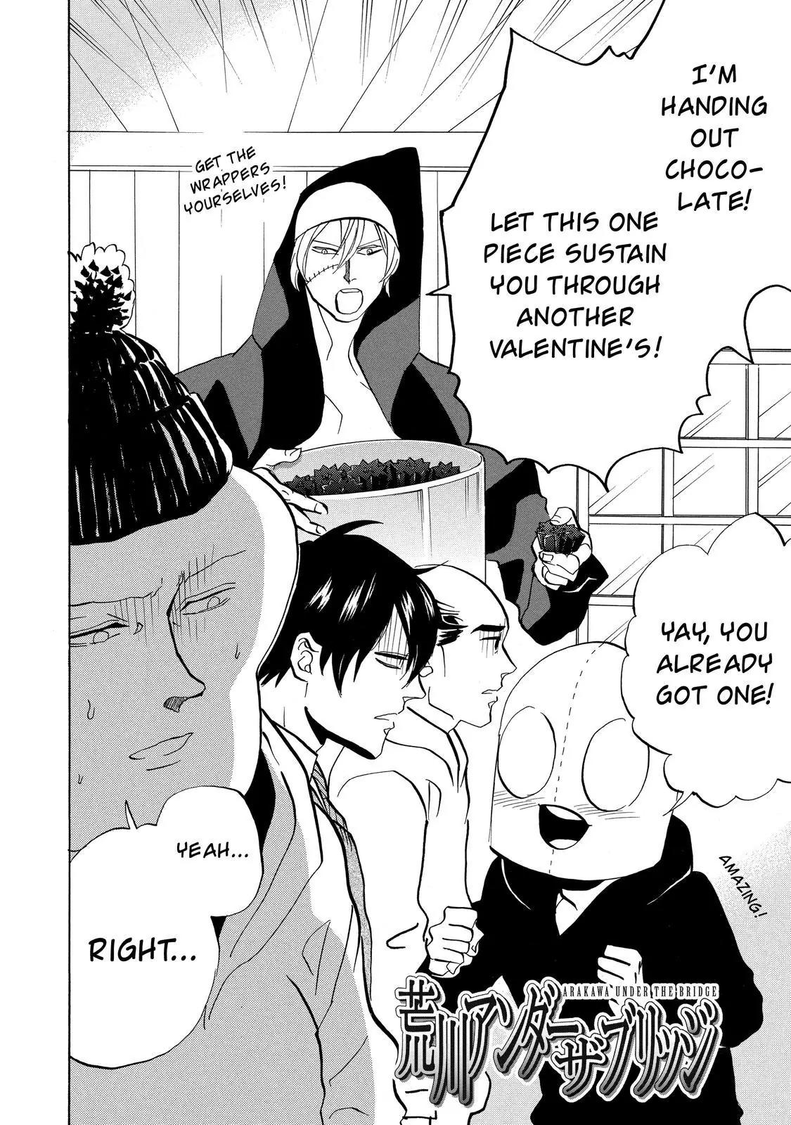 Arakawa Under the Bridge Chapter 314 page 3 - Chapter 314: Give Me Chocolate