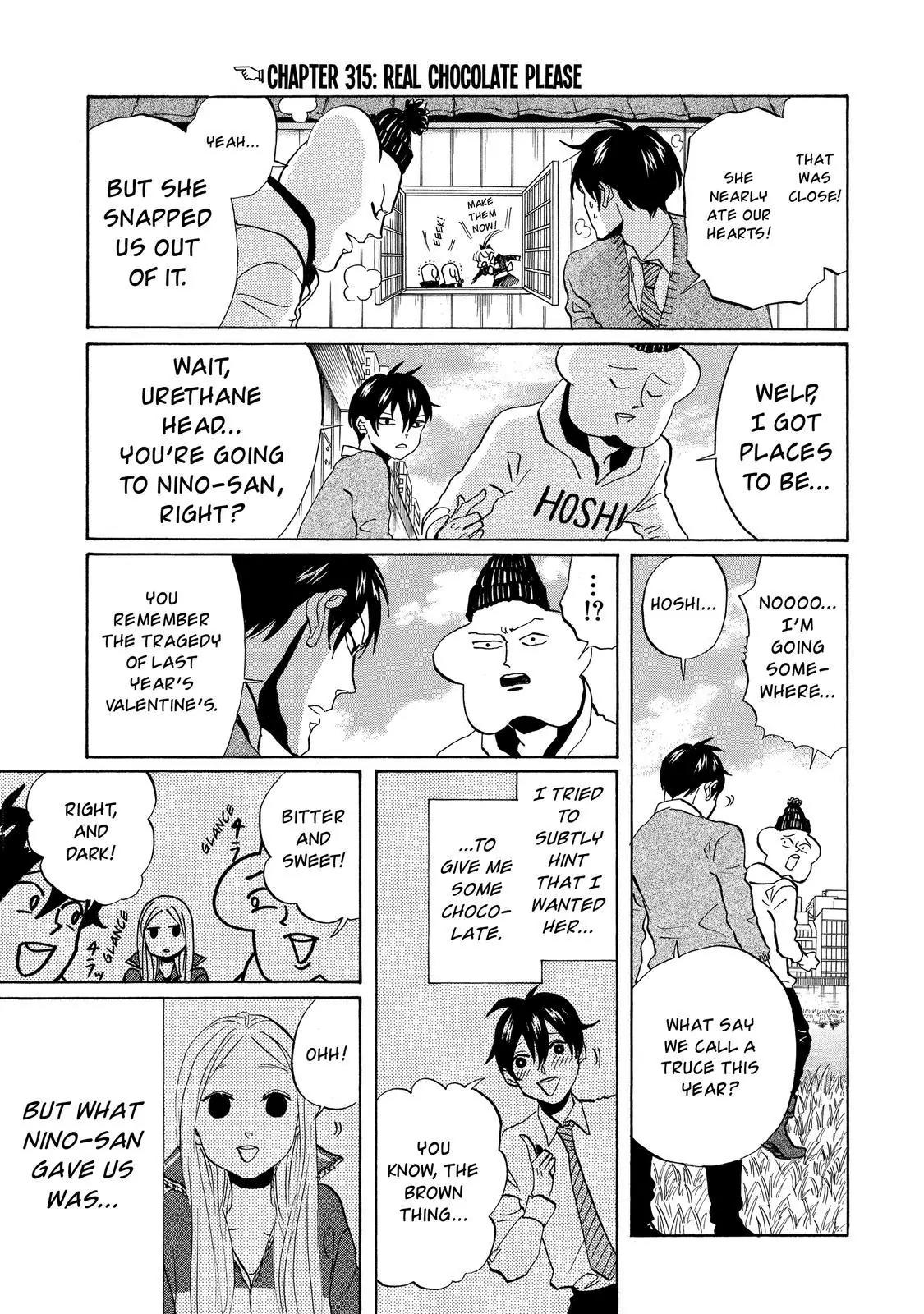 Arakawa Under the Bridge Chapter 315 page 2 - Chapter 315: Real Chocolate Please