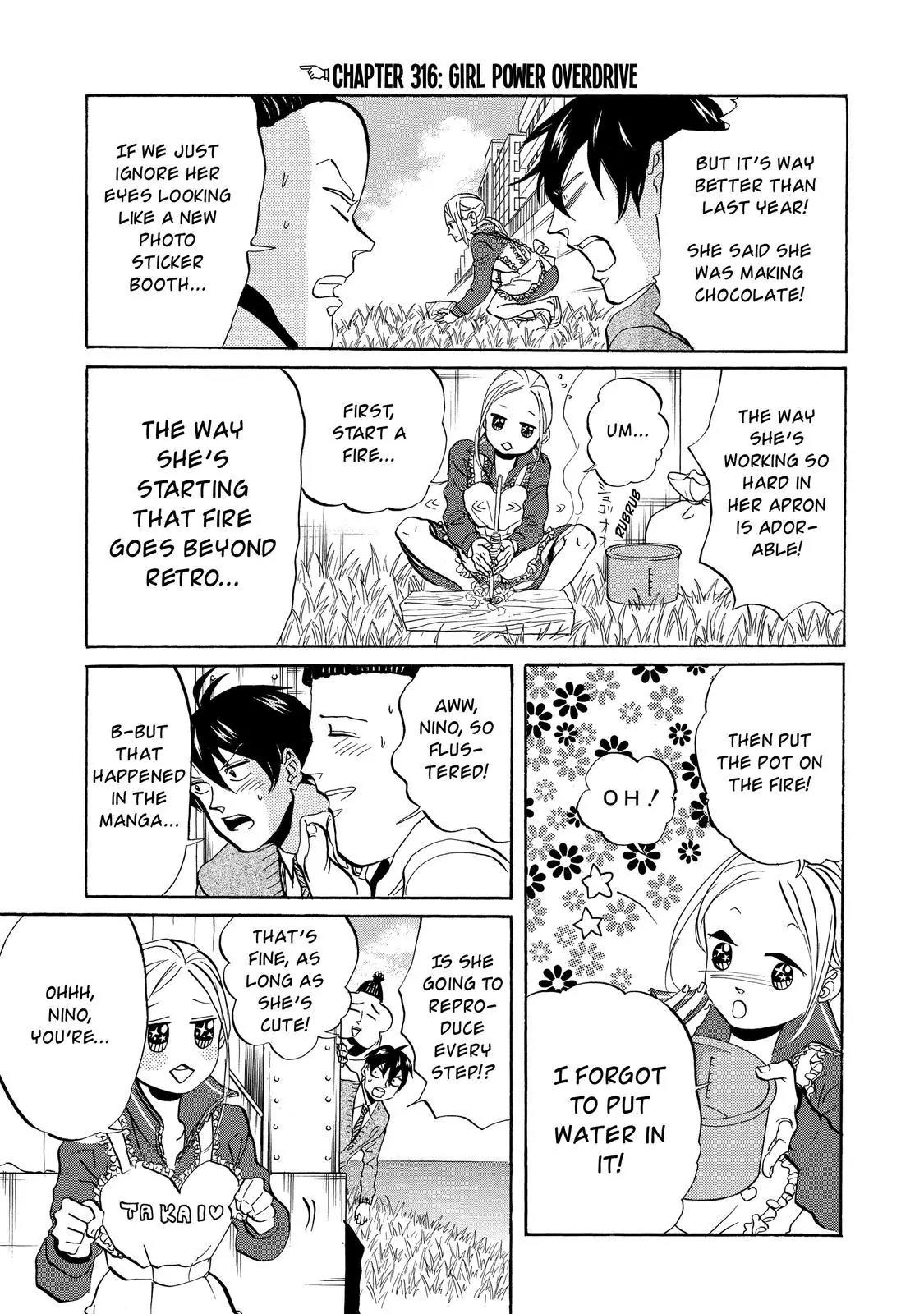 Arakawa Under the Bridge Chapter 316 page 2 - Chapter 316: Girl Power Overdrive