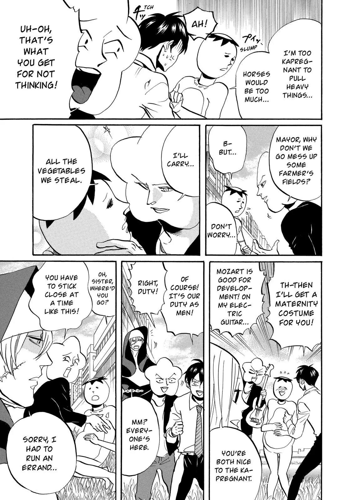 Arakawa Under the Bridge Chapter 318 page 6 - Chapter 318: Kapregnancy