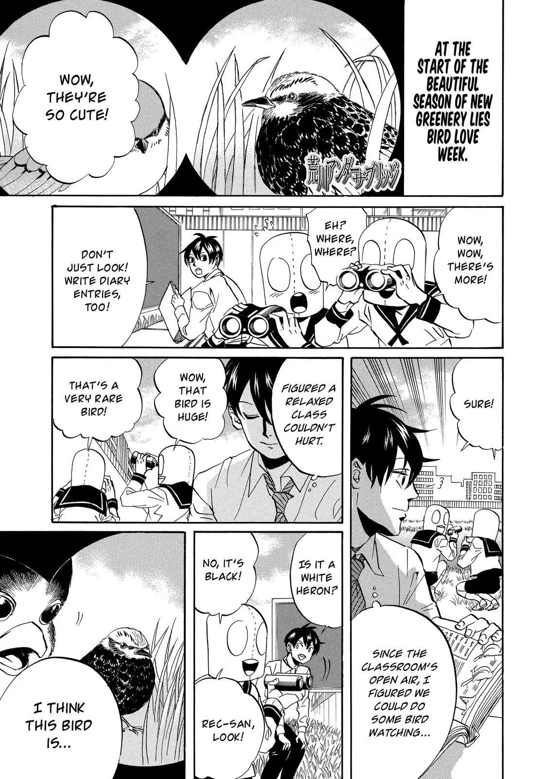 Arakawa Under the Bridge Chapter 323 page 2 - Chapter 323: Bird Love Week