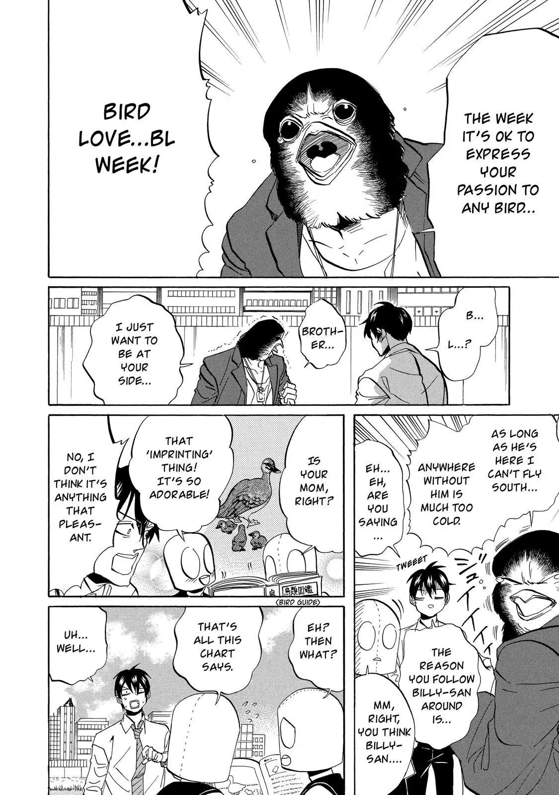 Arakawa Under the Bridge Chapter 323 page 5 - Chapter 323: Bird Love Week