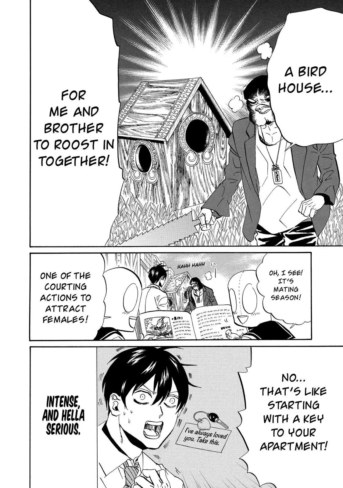 Arakawa Under the Bridge Chapter 323 page 7 - Chapter 323: Bird Love Week