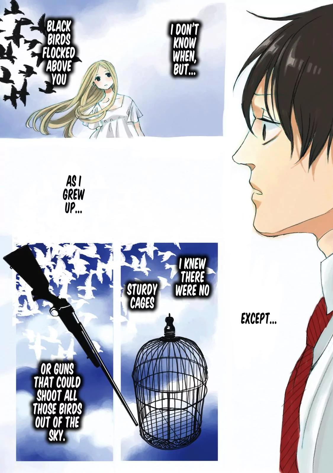 Arakawa Under the Bridge Chapter 325.5 page 3 - Chapter 325.5: Black Bird