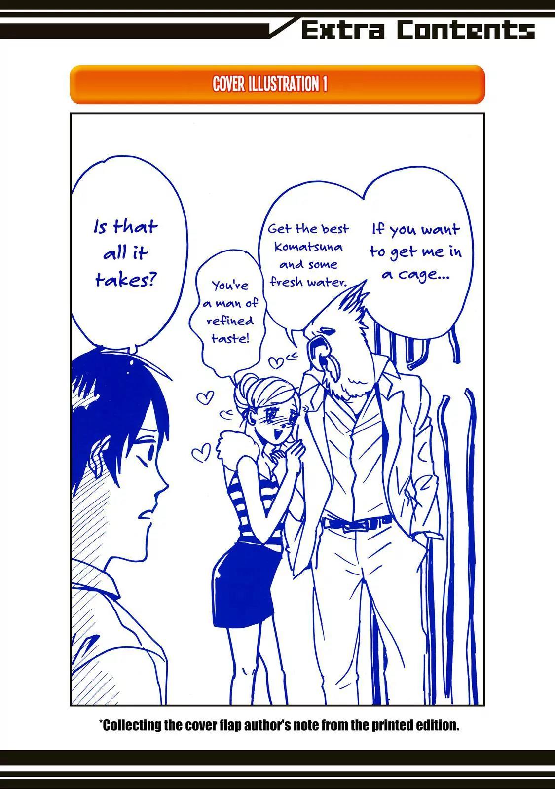 Arakawa Under the Bridge Chapter 325.5 page 8 - Chapter 325.5: Black Bird