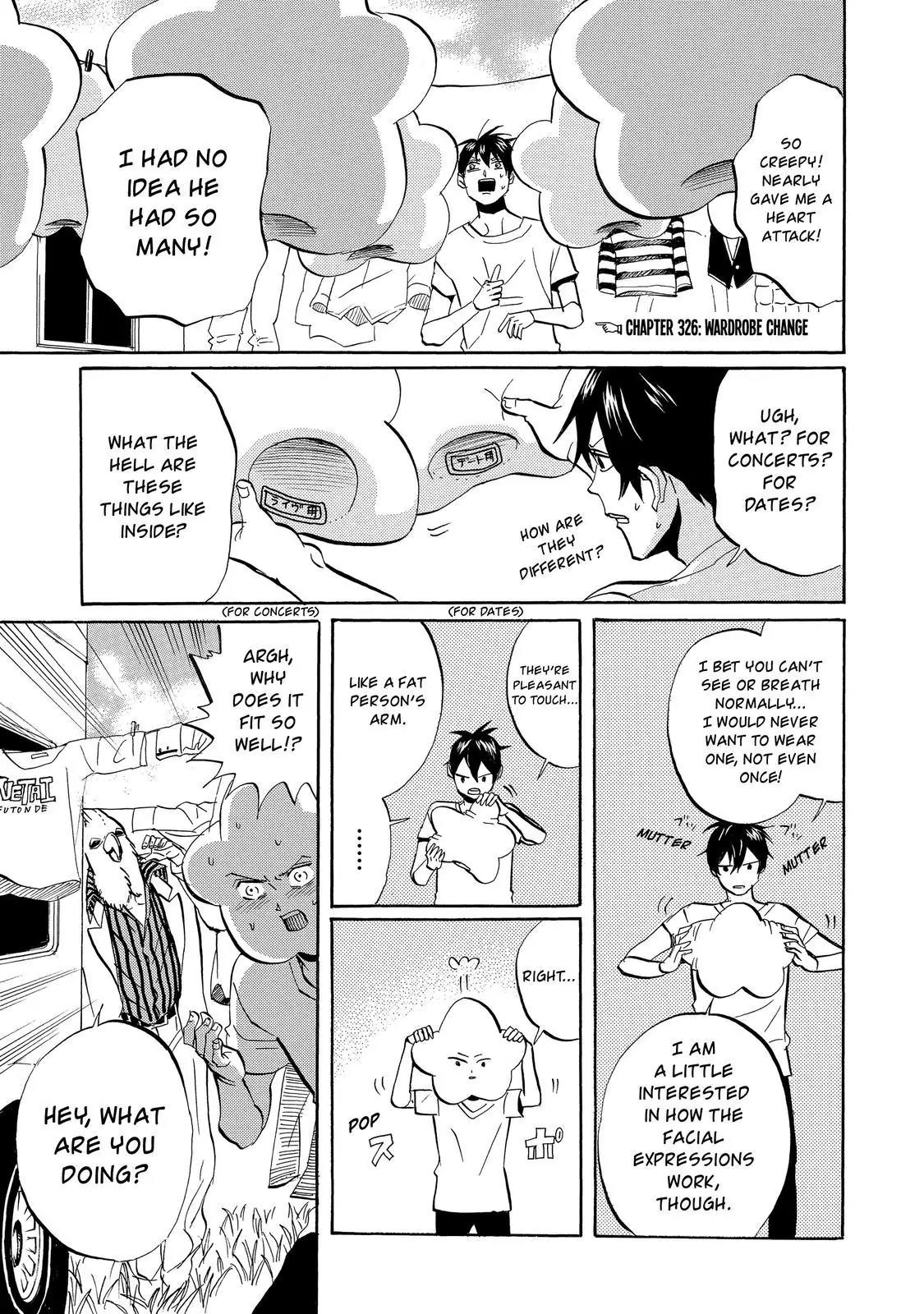 Arakawa Under the Bridge Chapter 326 page 6 - Chapter 326: Wardrobe Change