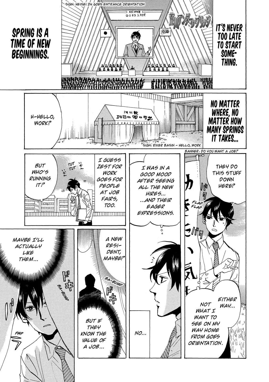 Arakawa Under the Bridge Chapter 328 page 2 - Chapter 328: Arakawa Hello, Work
