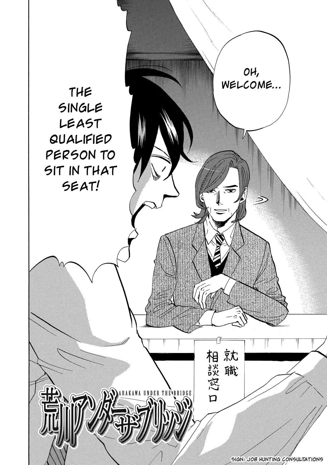 Arakawa Under the Bridge Chapter 328 page 3 - Chapter 328: Arakawa Hello, Work