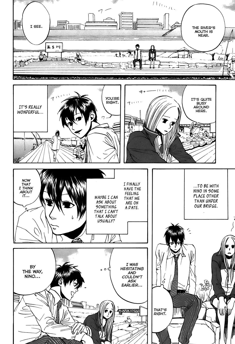Arakawa Under the Bridge Chapter 33 page 4 - Chapter 33: Relationships with the Opposite Sex