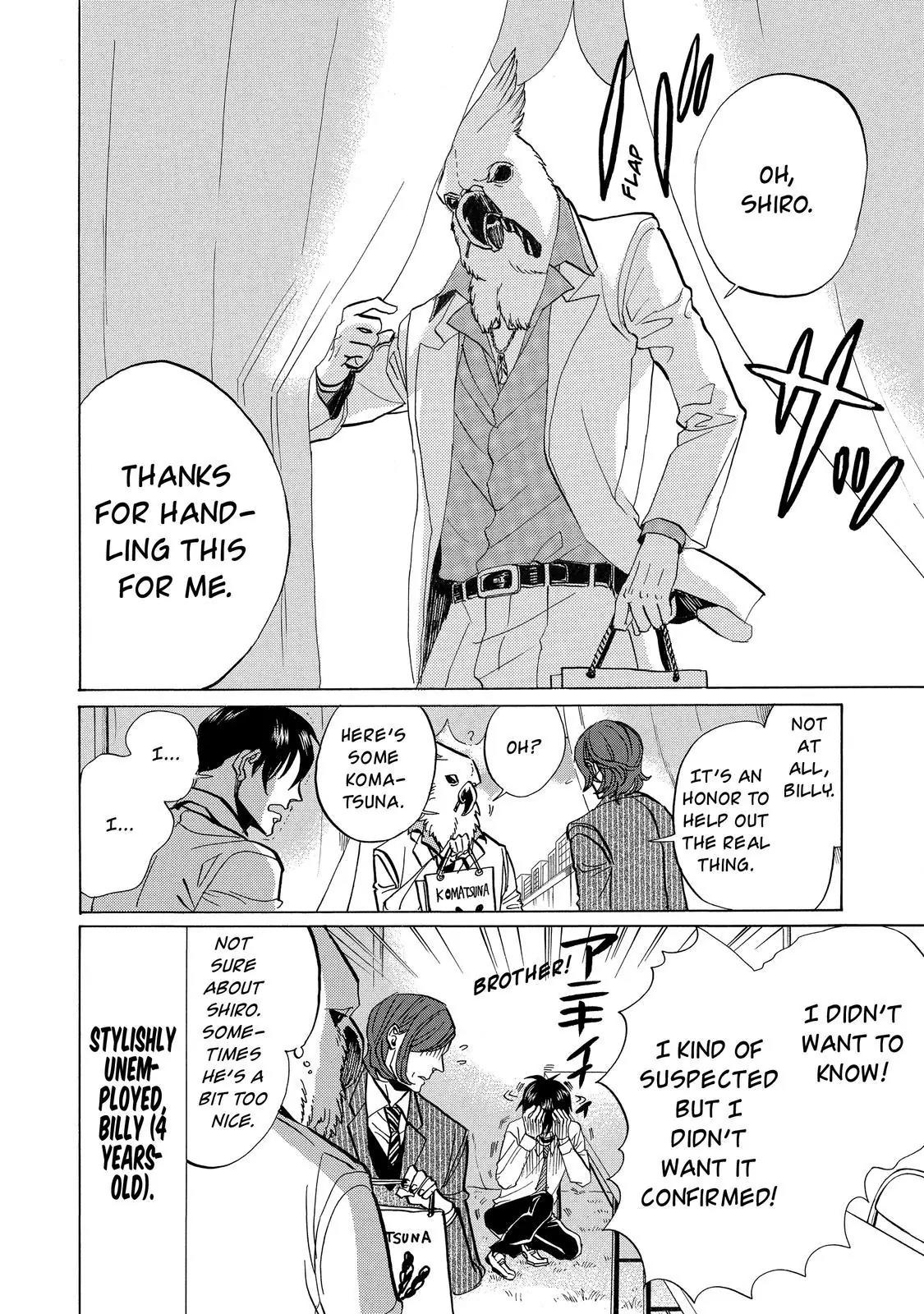 Arakawa Under the Bridge Chapter 330 page 5 - Chapter 330: True Unemployment