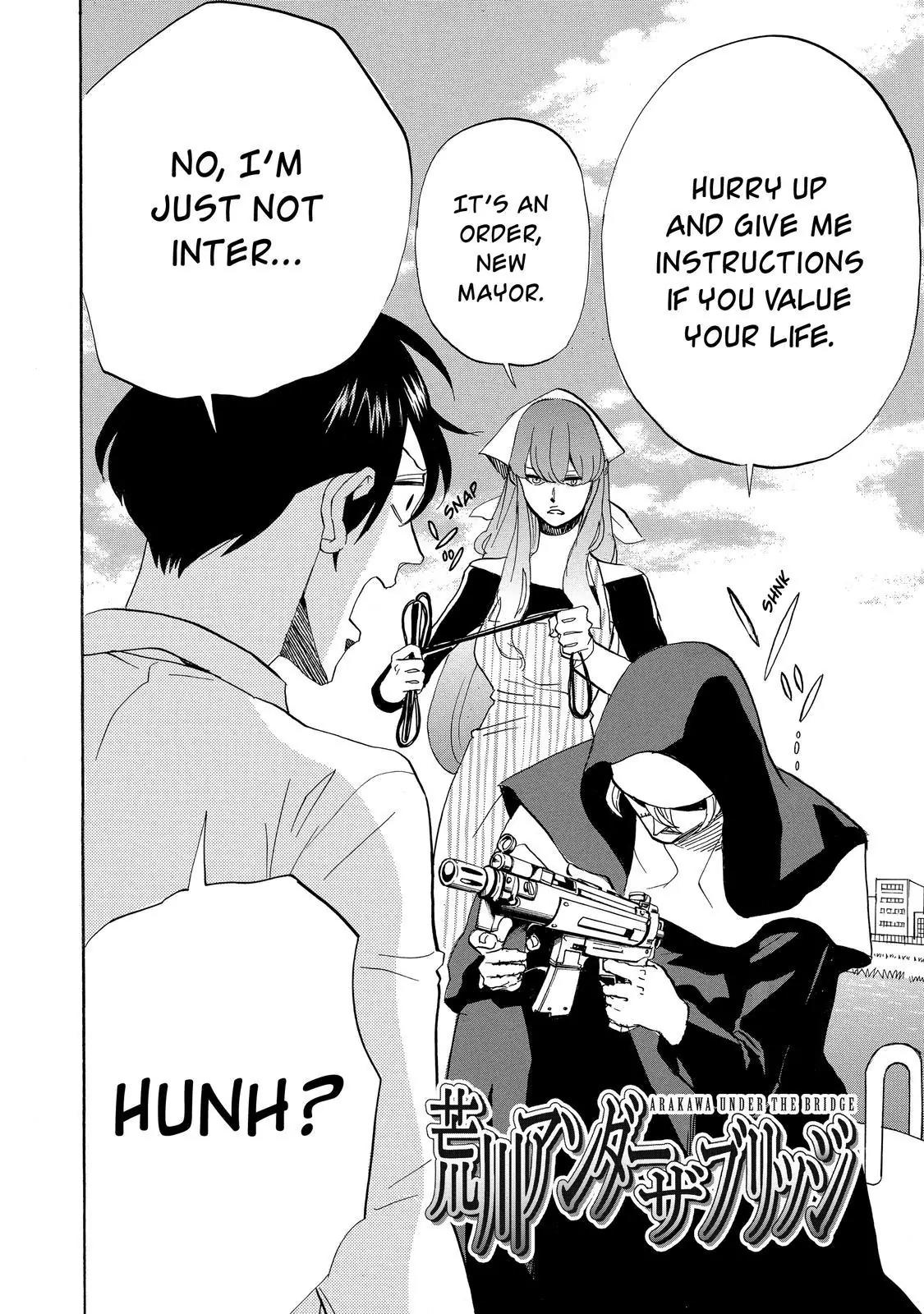 Arakawa Under the Bridge Chapter 332 page 3 - Chapter 332: Birth Of A New Mayor