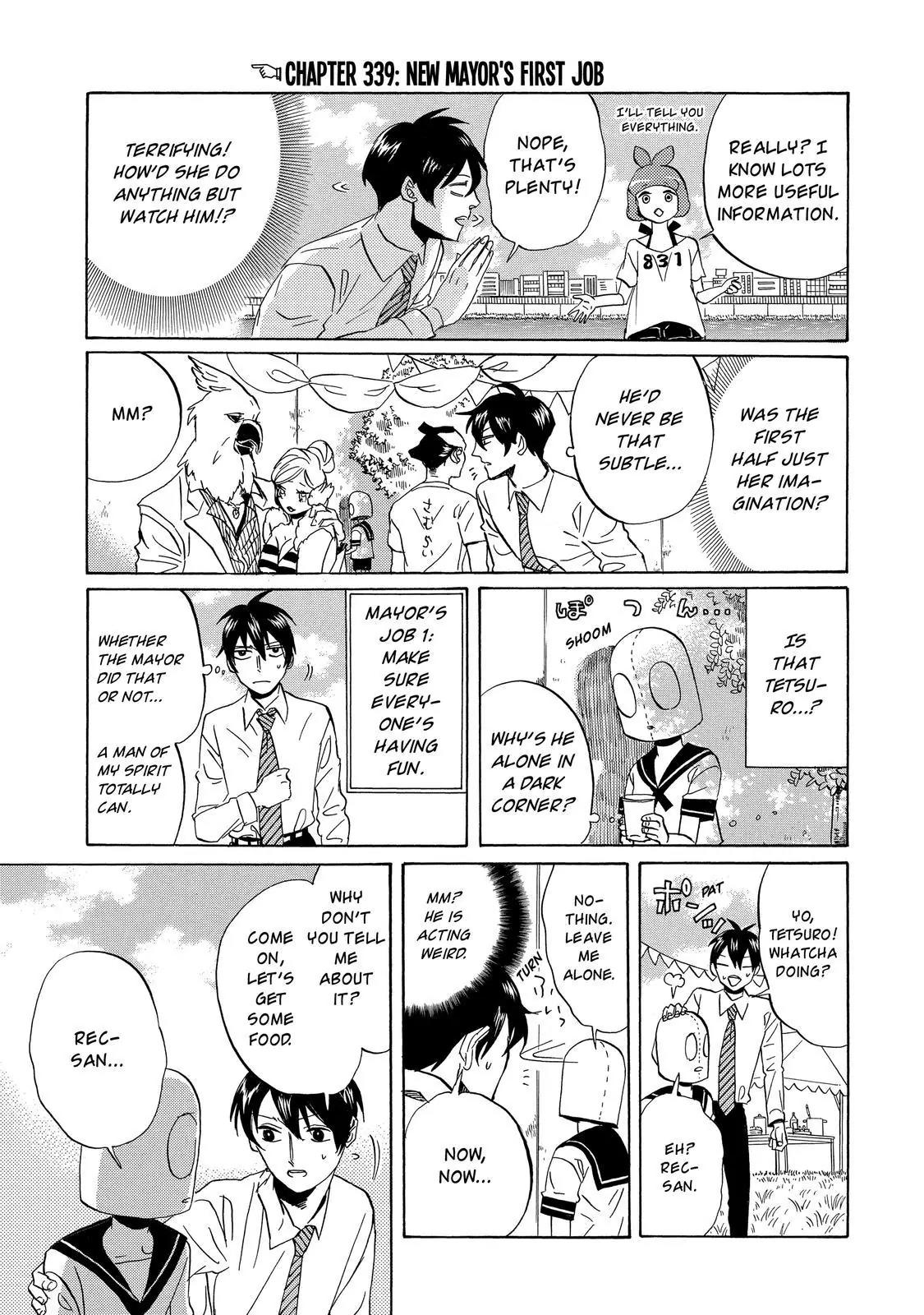 Arakawa Under the Bridge Chapter 339 page 2 - Chapter 339: New Mayor's First Job