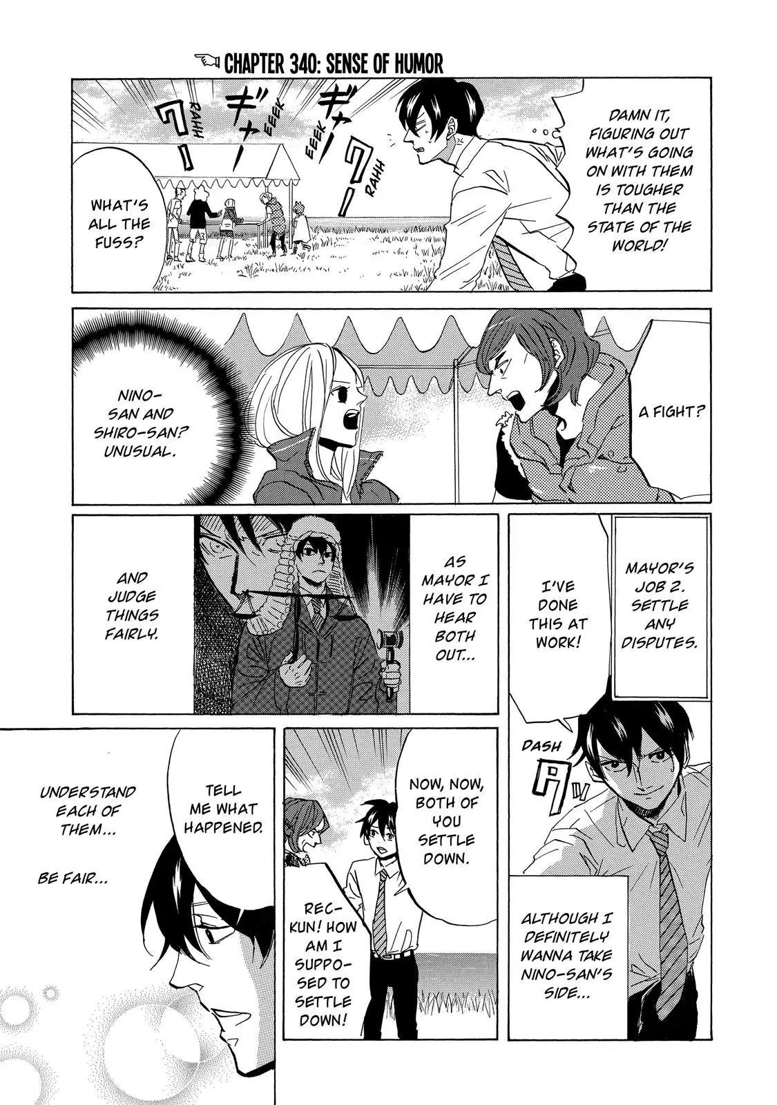 Arakawa Under the Bridge Chapter 340 page 2 - Chapter 340: Sense Of Humor