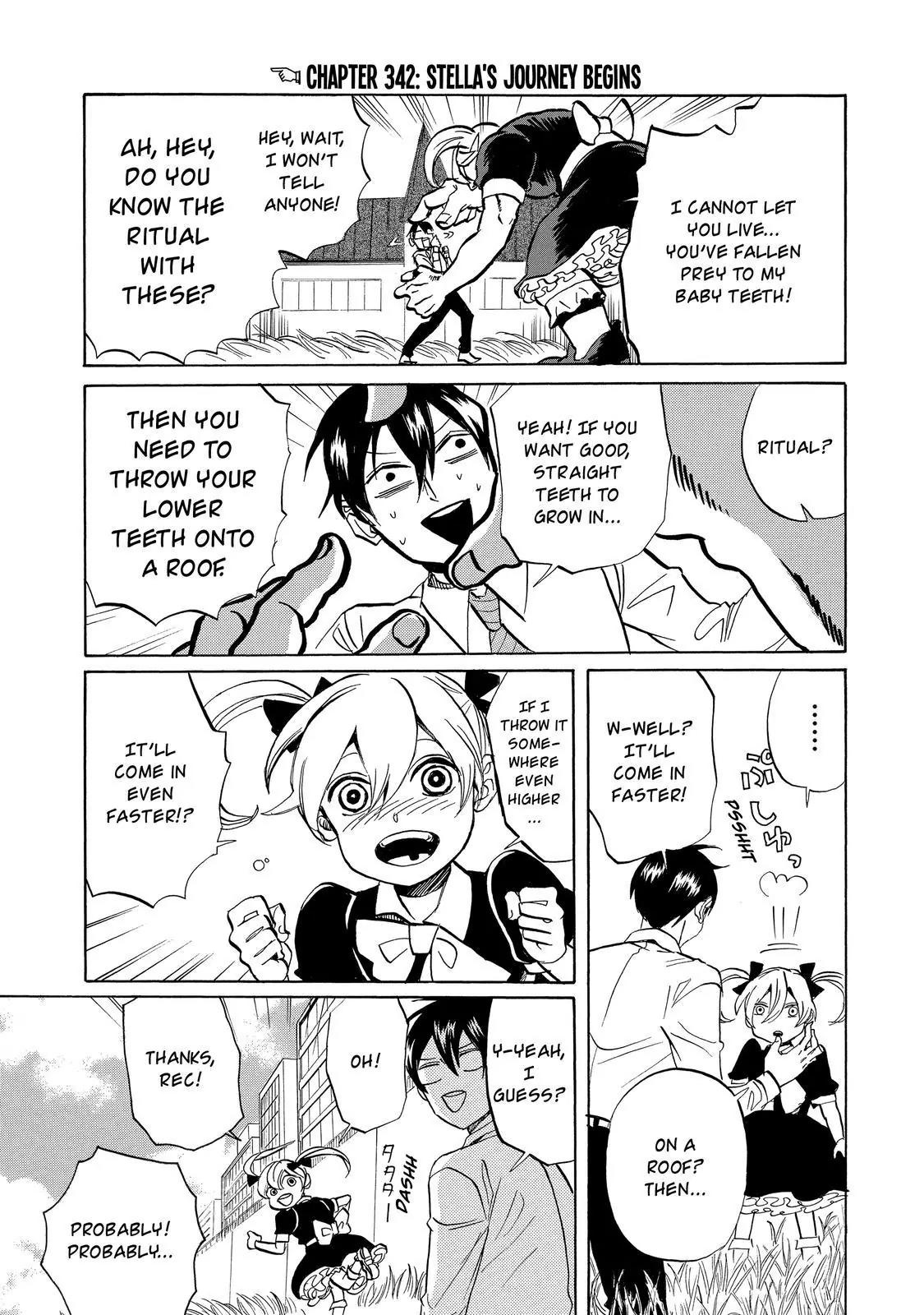Arakawa Under the Bridge Chapter 342 page 4 - Chapter 342: Stella's Journey Begins