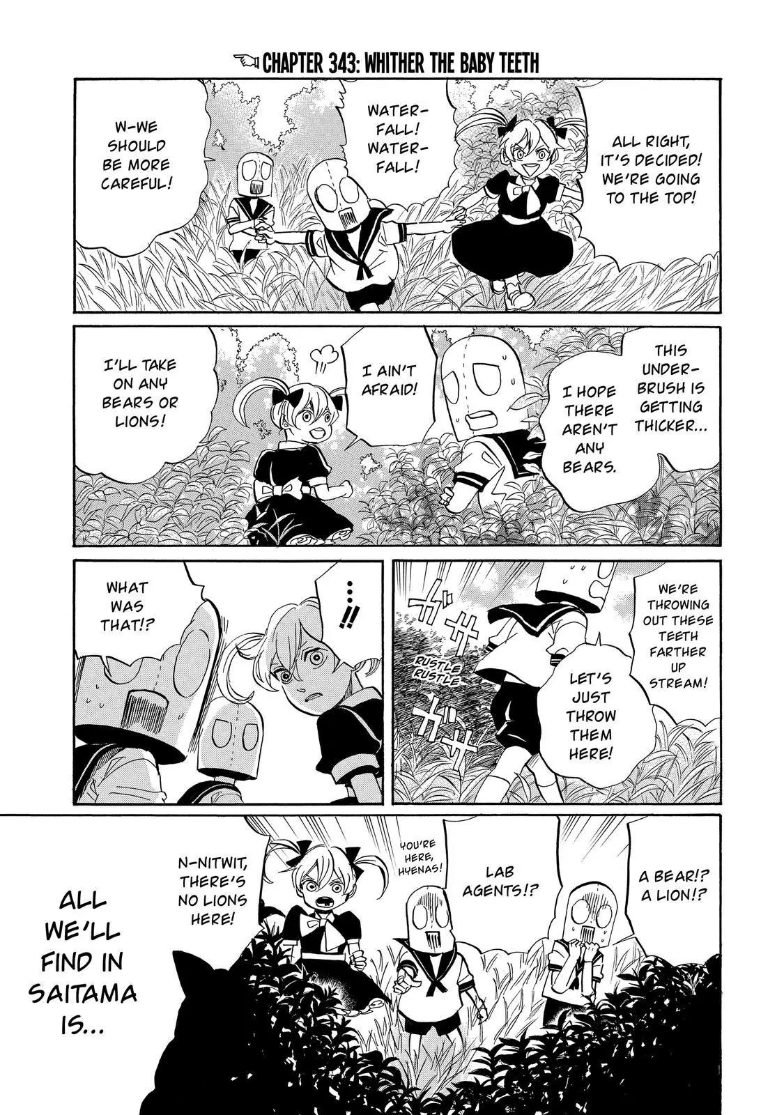 Arakawa Under the Bridge Chapter 343 page 2 - Chapter 343: Whither The Baby Teeth