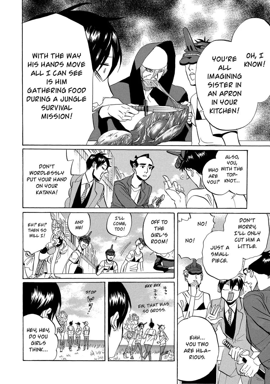 Arakawa Under the Bridge Chapter 345 page 3 - Chapter 345: Tengu-Style Girl talk