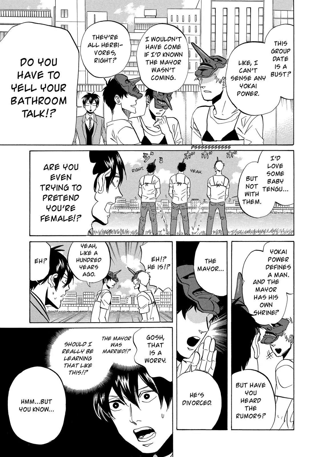 Arakawa Under the Bridge Chapter 345 page 4 - Chapter 345: Tengu-Style Girl talk