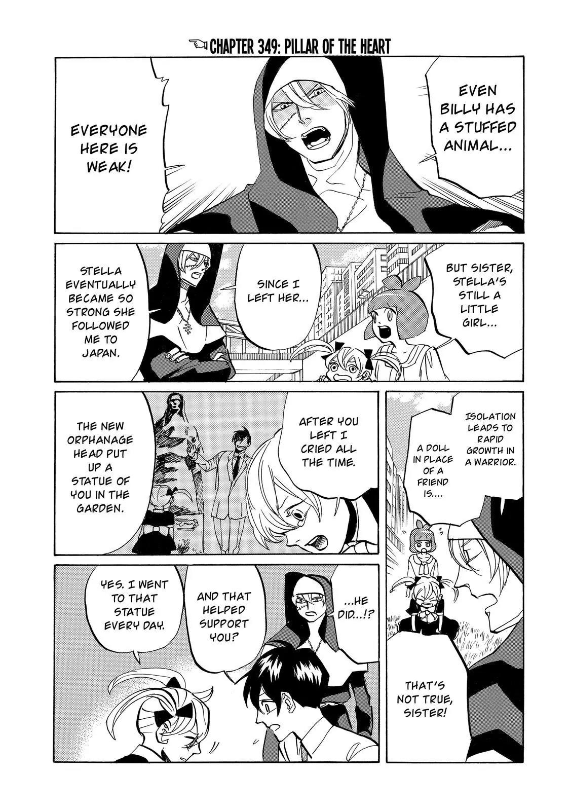 Arakawa Under the Bridge Chapter 349 page 2 - Chapter 349: Pillar Of The Heart