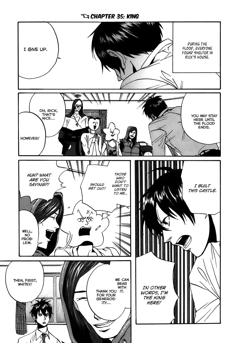 Arakawa Under the Bridge Chapter 35 page 1 - Chapter 35: King