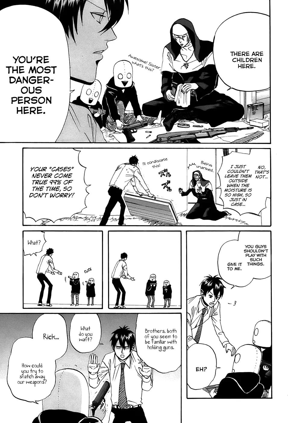 Arakawa Under the Bridge Chapter 35 page 3 - Chapter 35: King