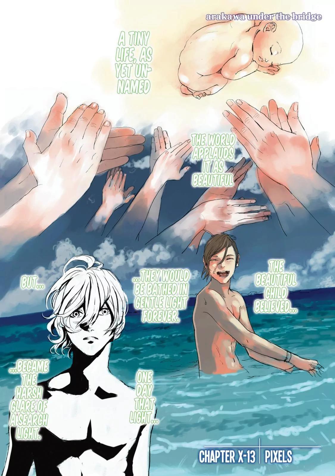 Arakawa Under the Bridge Chapter 356.6 page 2 - Chapter 356.6: Pixels
