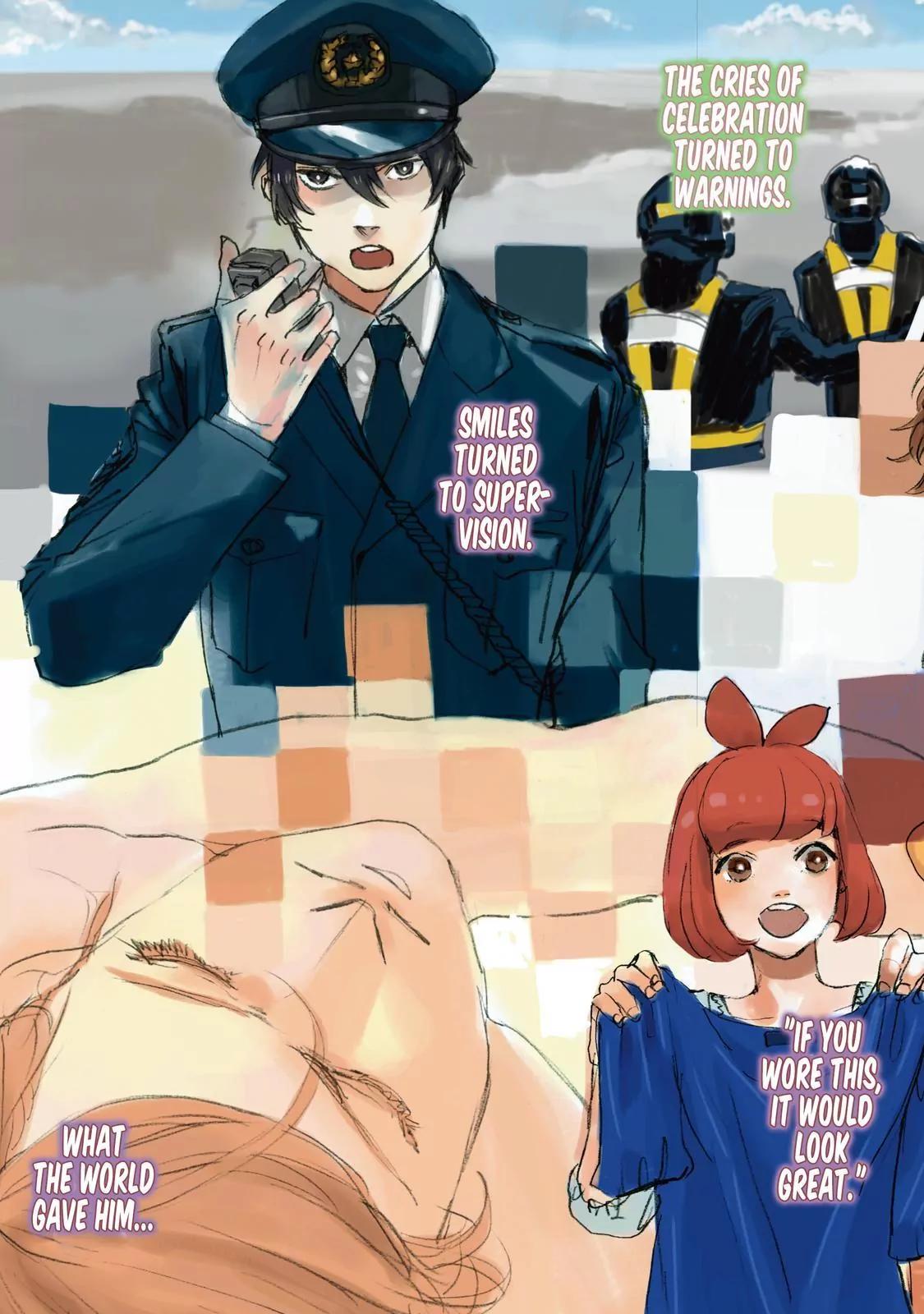 Arakawa Under the Bridge Chapter 356.6 page 4 - Chapter 356.6: Pixels