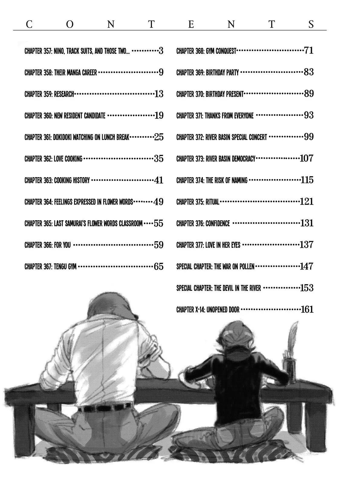 Arakawa Under the Bridge Chapter 357 page 3 - Chapter 357: Nino, Track Suits, And Those Two...