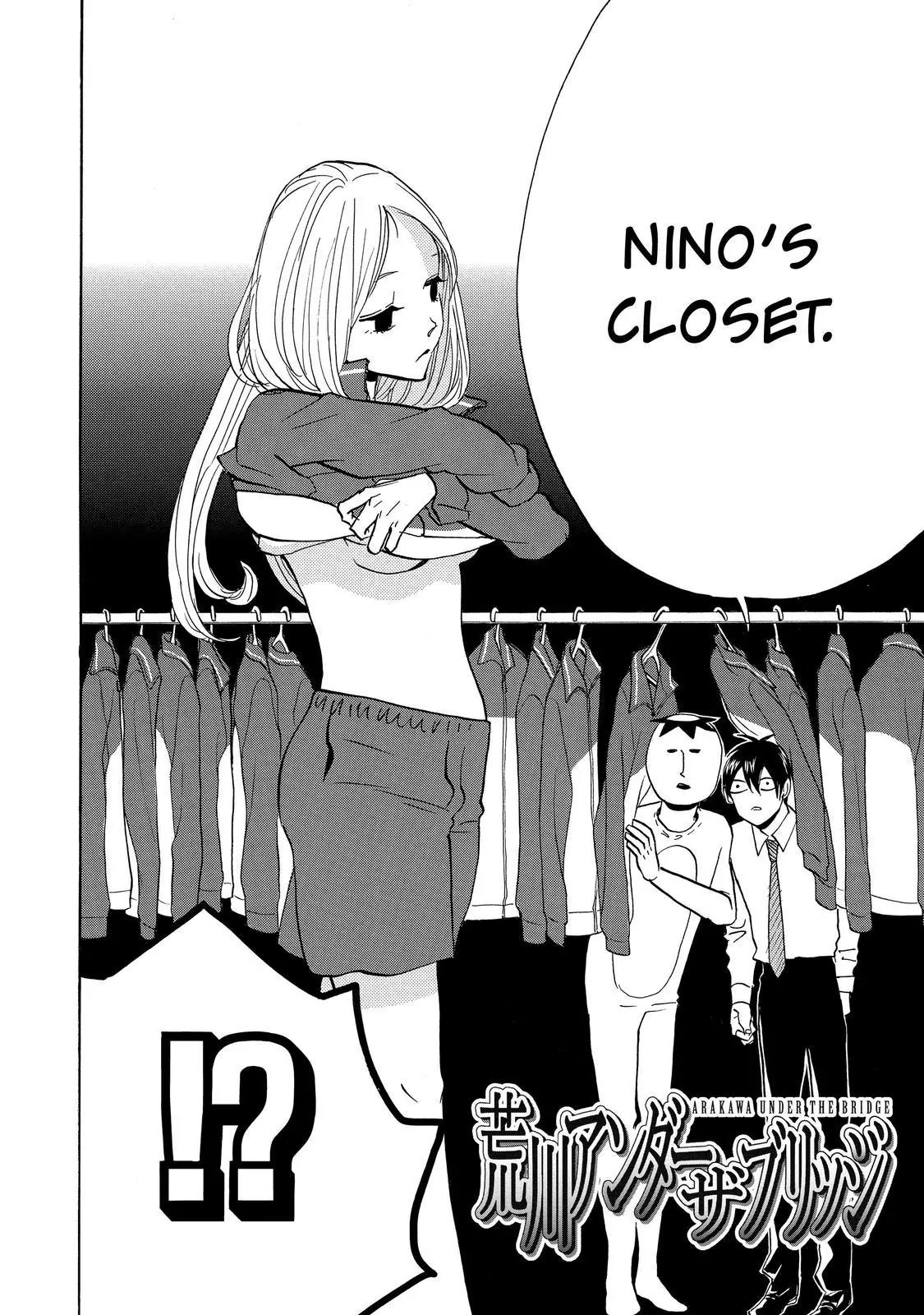 Arakawa Under the Bridge Chapter 357 page 5 - Chapter 357: Nino, Track Suits, And Those Two...