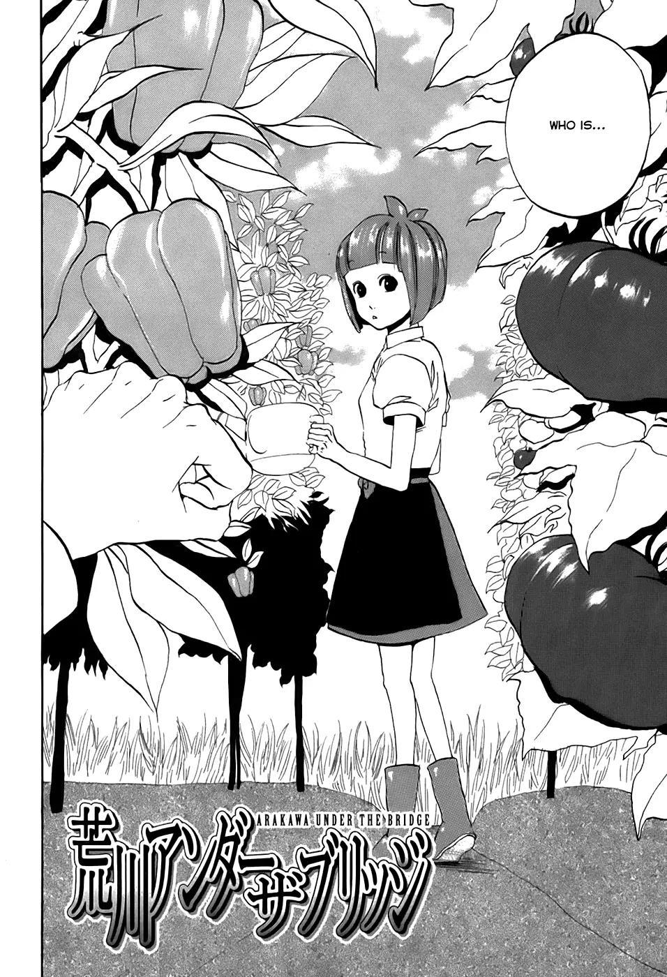 Arakawa Under the Bridge Chapter 36 page 2 - Chapter 36: Meeting in the Vegetable Garden