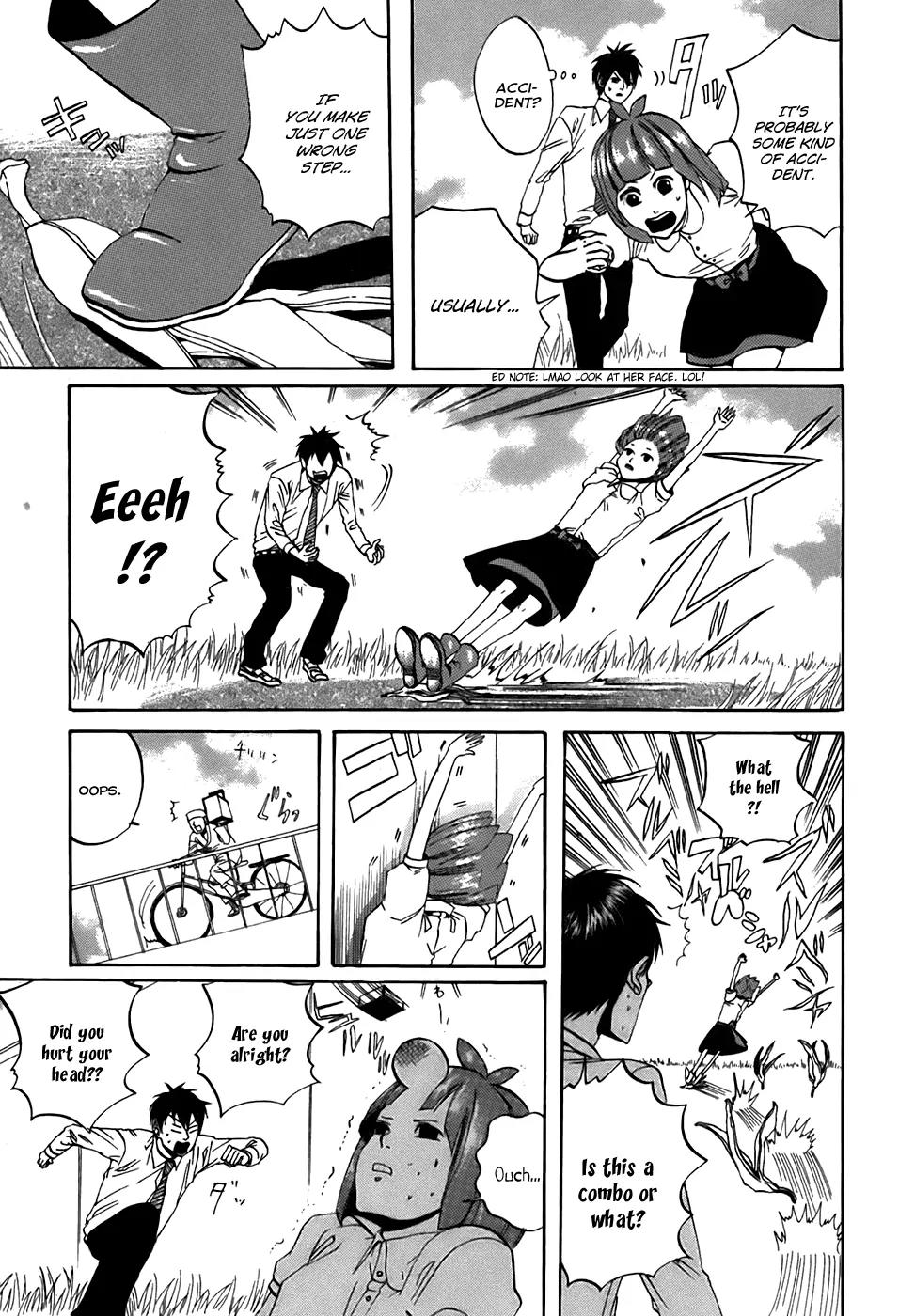 Arakawa Under the Bridge Chapter 36 page 5 - Chapter 36: Meeting in the Vegetable Garden