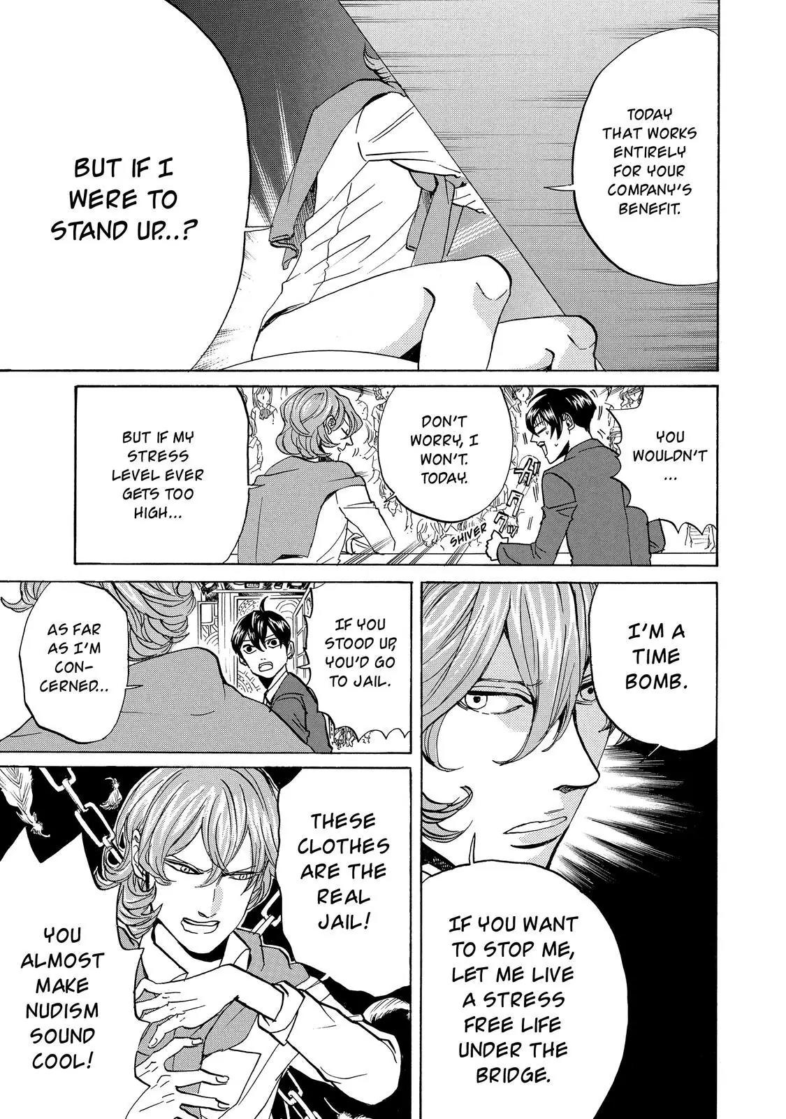 Arakawa Under the Bridge Chapter 361 page 6 - Chapter 361: Dokidoki Watching On Lunch Break