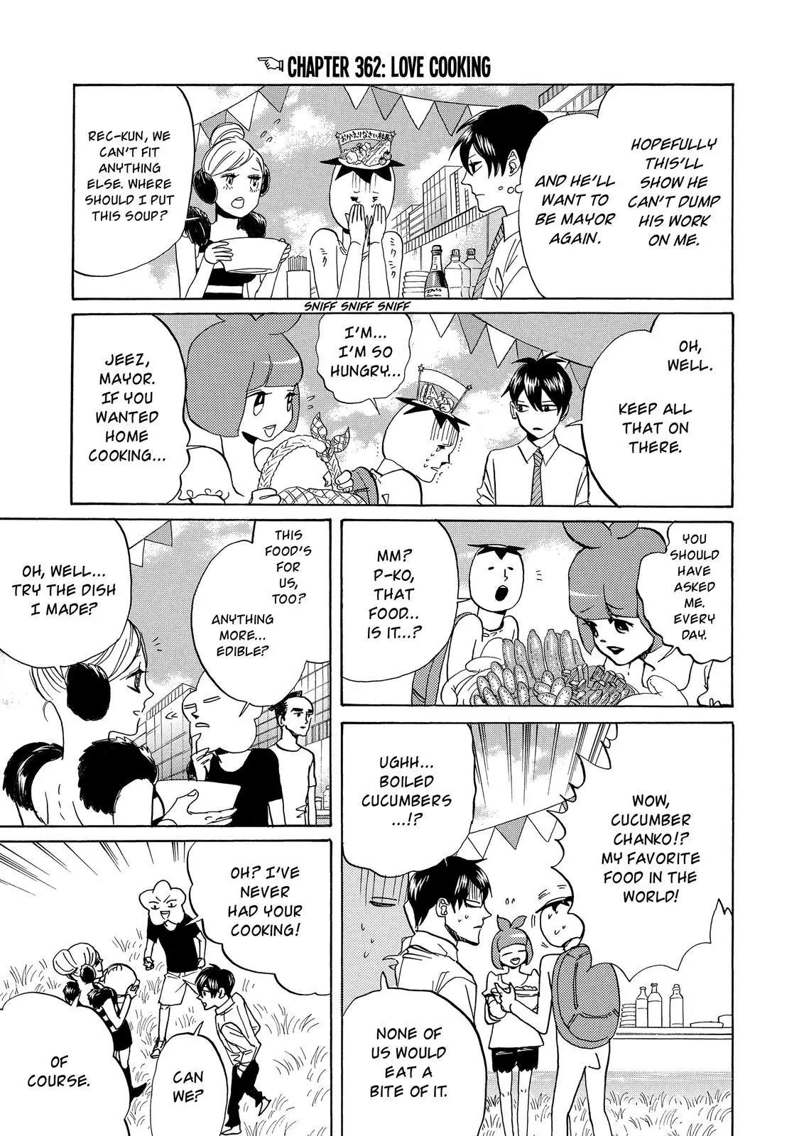 Arakawa Under the Bridge Chapter 362 page 4 - Chapter 362: Love Cooking