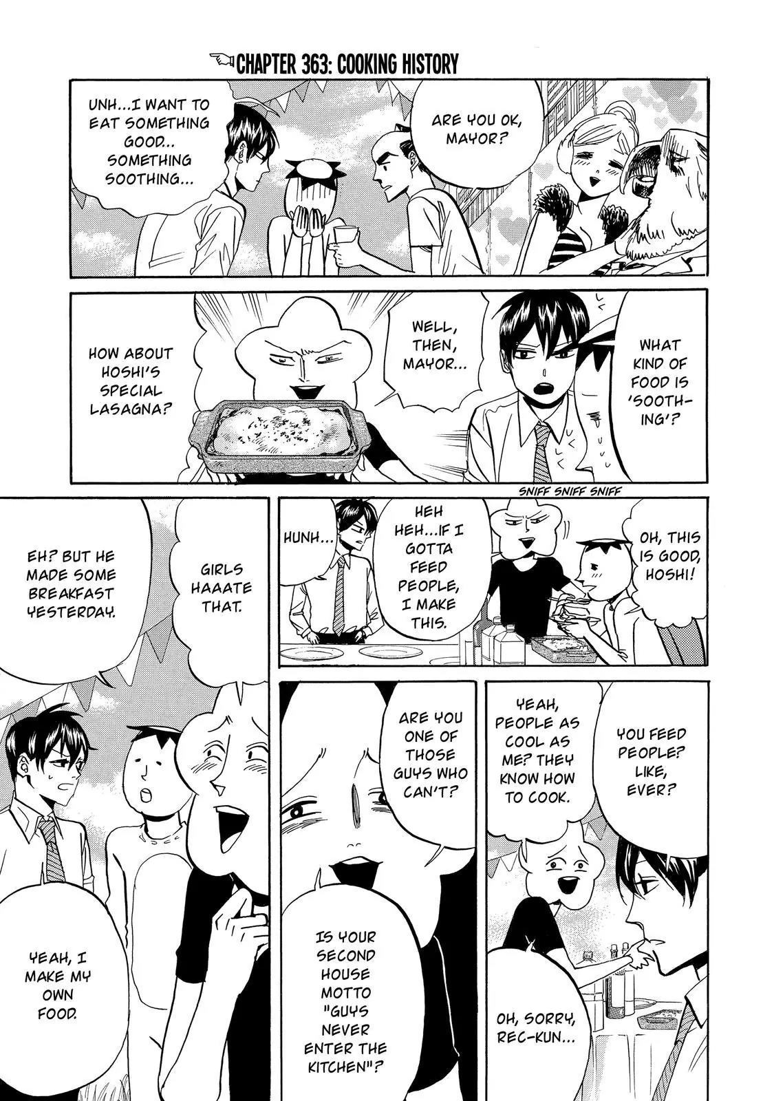Arakawa Under the Bridge Chapter 363 page 2 - Chapter 363: Cooking History