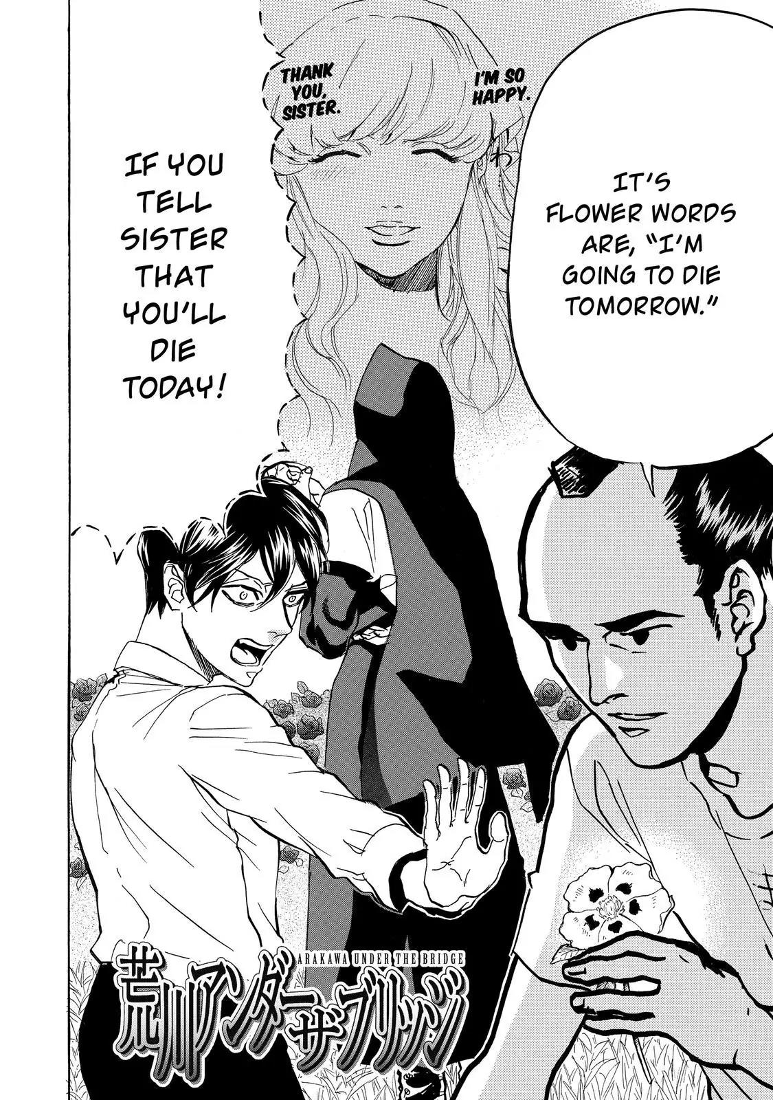 Arakawa Under the Bridge Chapter 364 page 3 - Chapter 364: Feelings Expressed In Flower Words