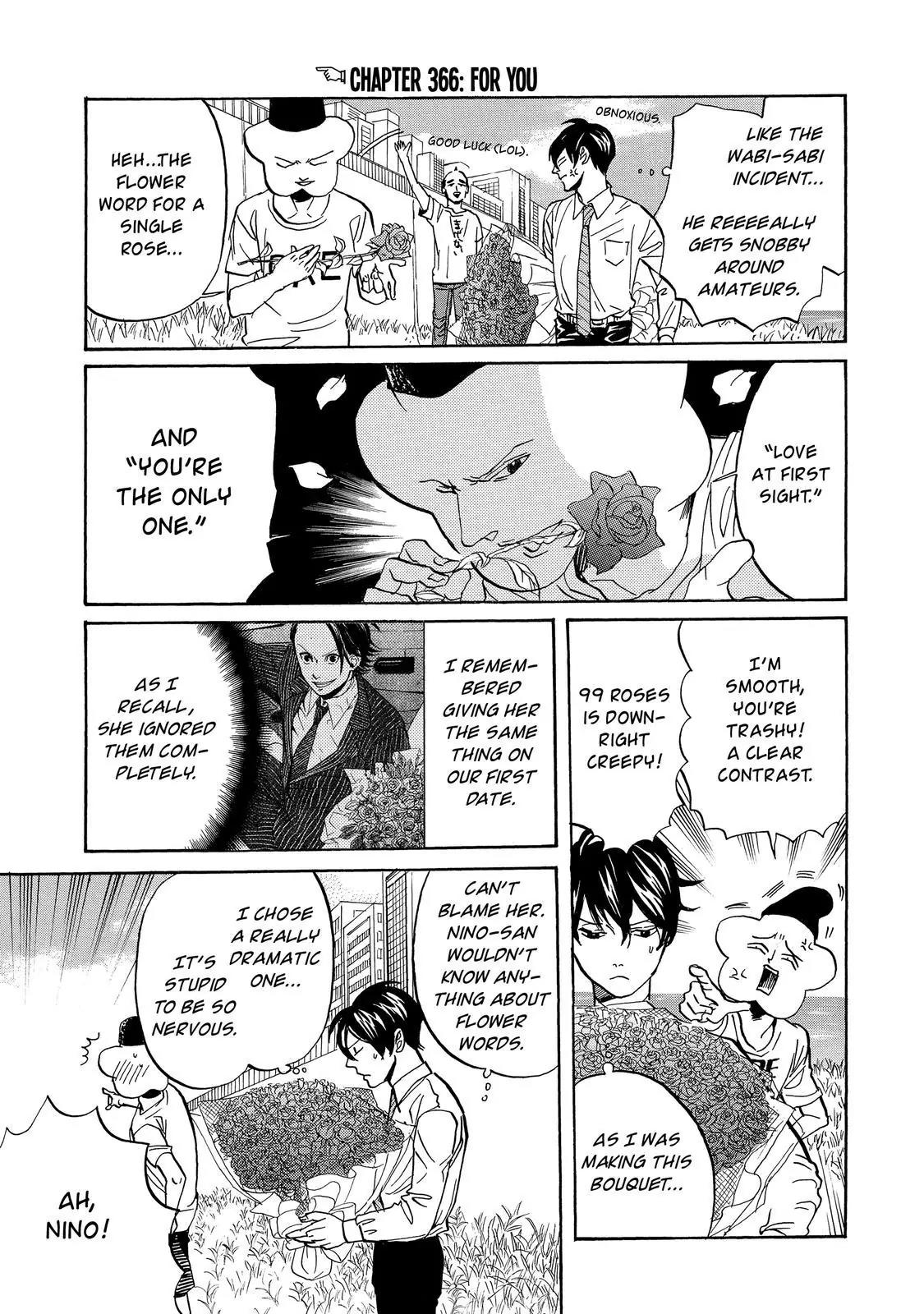 Arakawa Under the Bridge Chapter 366 page 2 - Chapter 366: For You