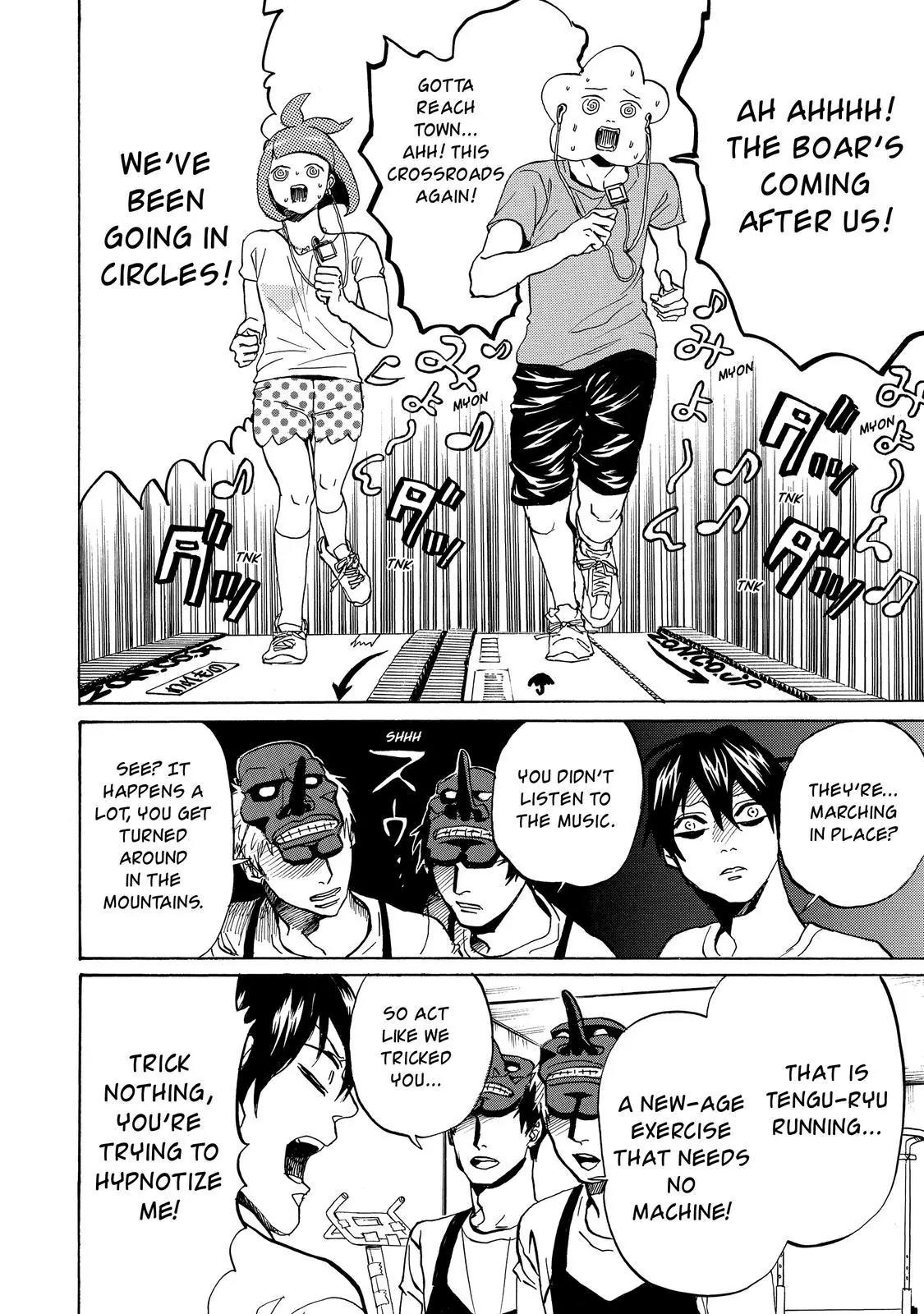 Arakawa Under the Bridge Chapter 367 page 7 - Chapter 367: Tengu Gym