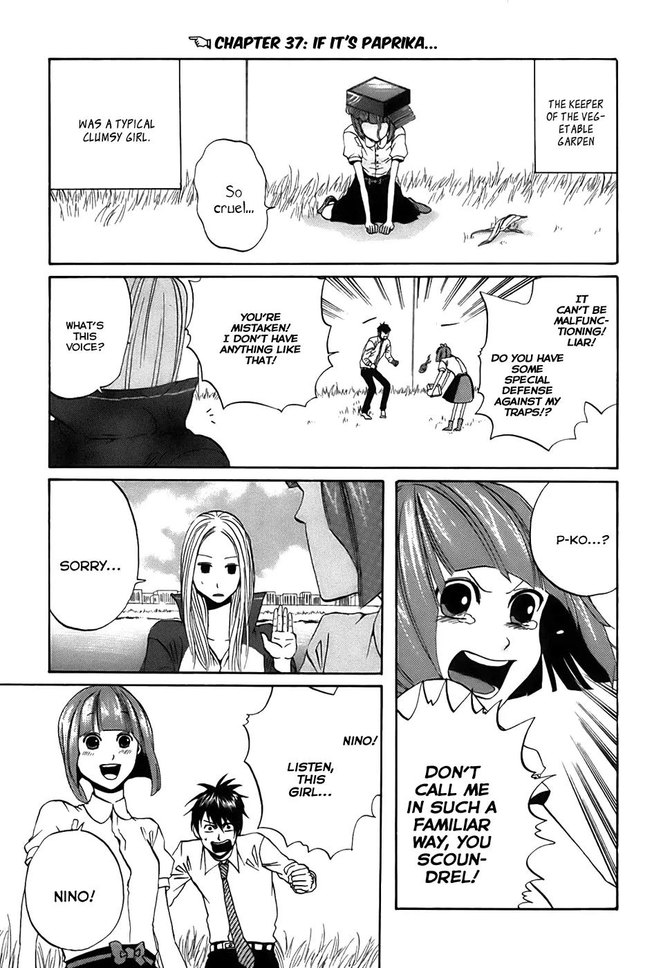 Arakawa Under the Bridge Chapter 37 page 1 - Chapter 37: If It's Paprika...