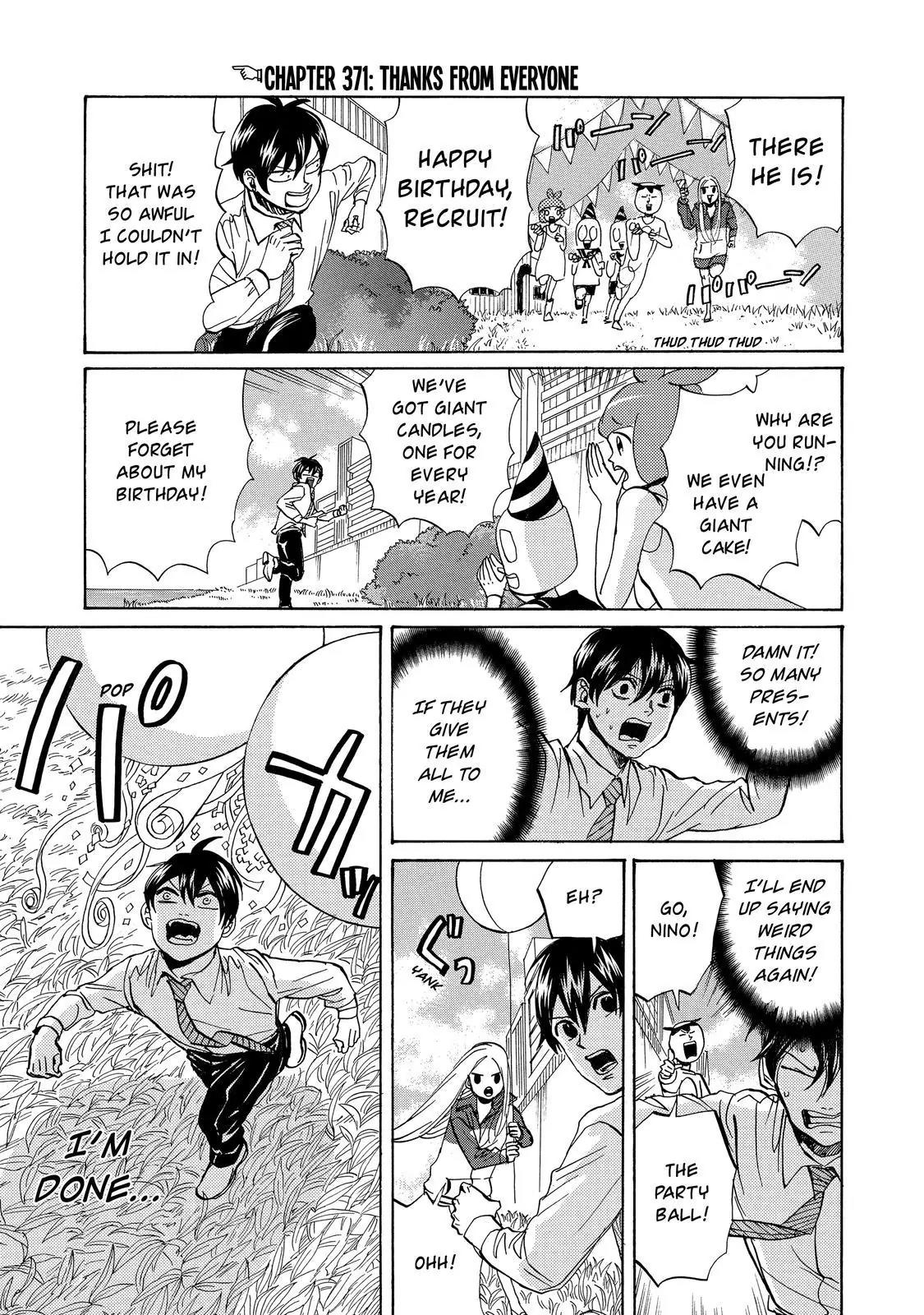 Arakawa Under the Bridge Chapter 371 page 2 - Chapter 371: Thanks From Everyone