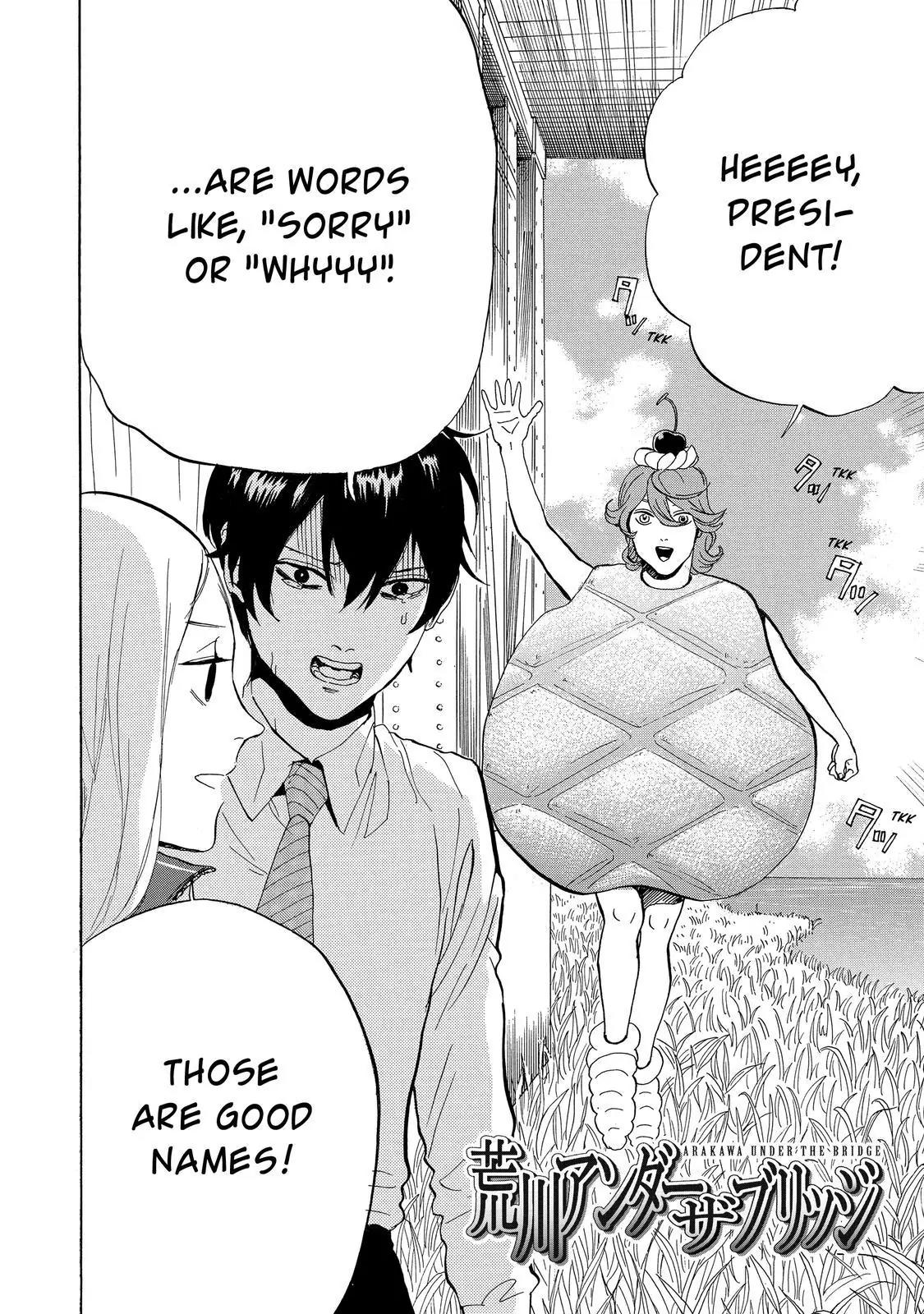 Arakawa Under the Bridge Chapter 374 page 3 - Chapter 374: The Risk Of Naming