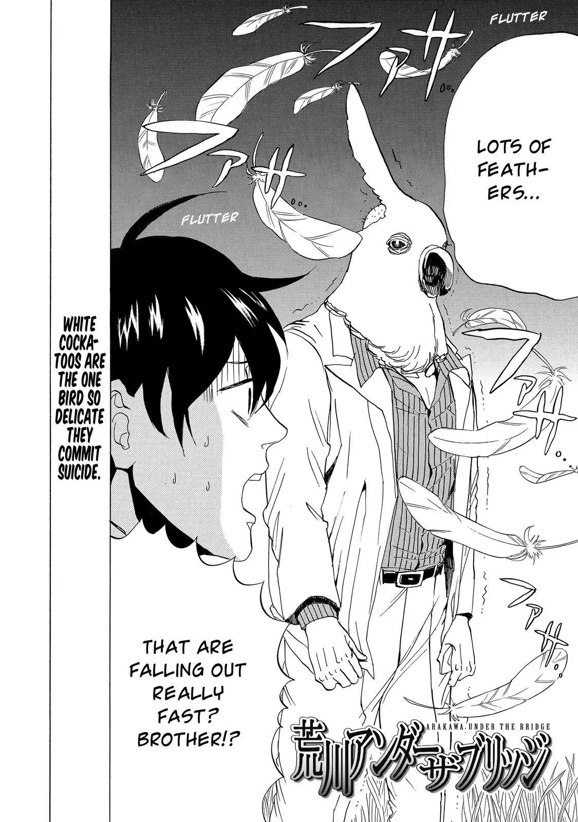 Arakawa Under the Bridge Chapter 376 page 3 - Chapter 376: Confidence