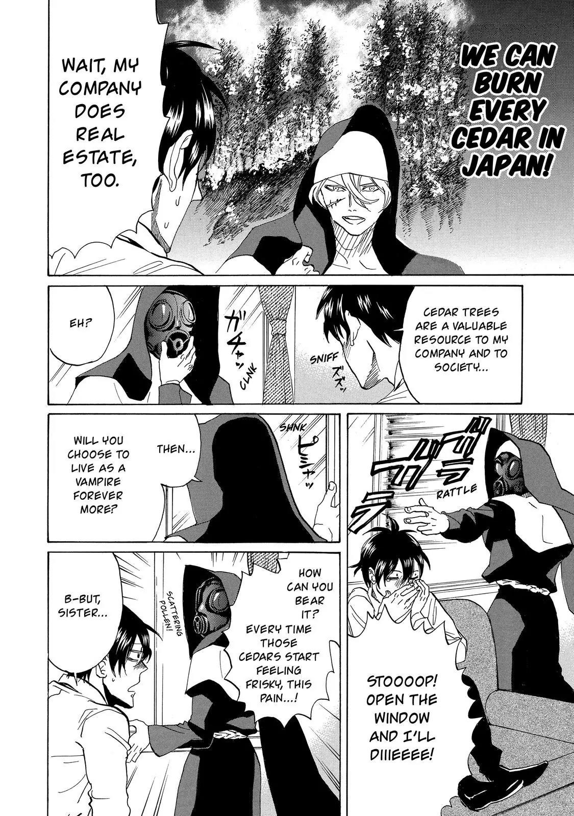Arakawa Under the Bridge Chapter 377.5 page 5 - Chapter 377.5: The War On Pollen