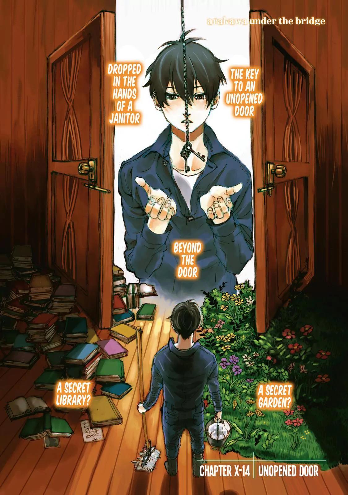 Arakawa Under the Bridge Chapter 377.7 page 2 - Chapter 377.7: Unopened Door
