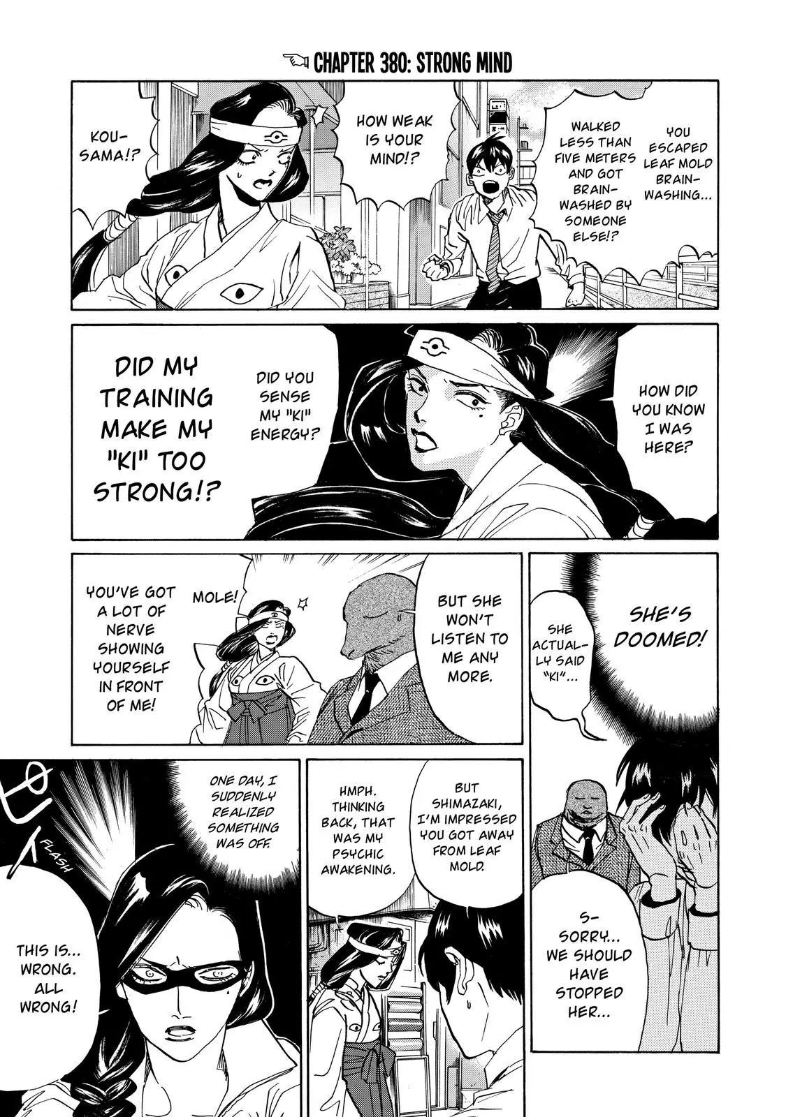 Arakawa Under the Bridge Chapter 380 page 4 - Chapter 380: Strong Mind