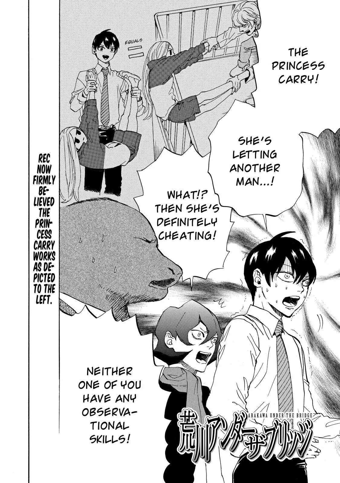 Arakawa Under the Bridge Chapter 382 page 3 - Chapter 382: The Nature Of The Spirit