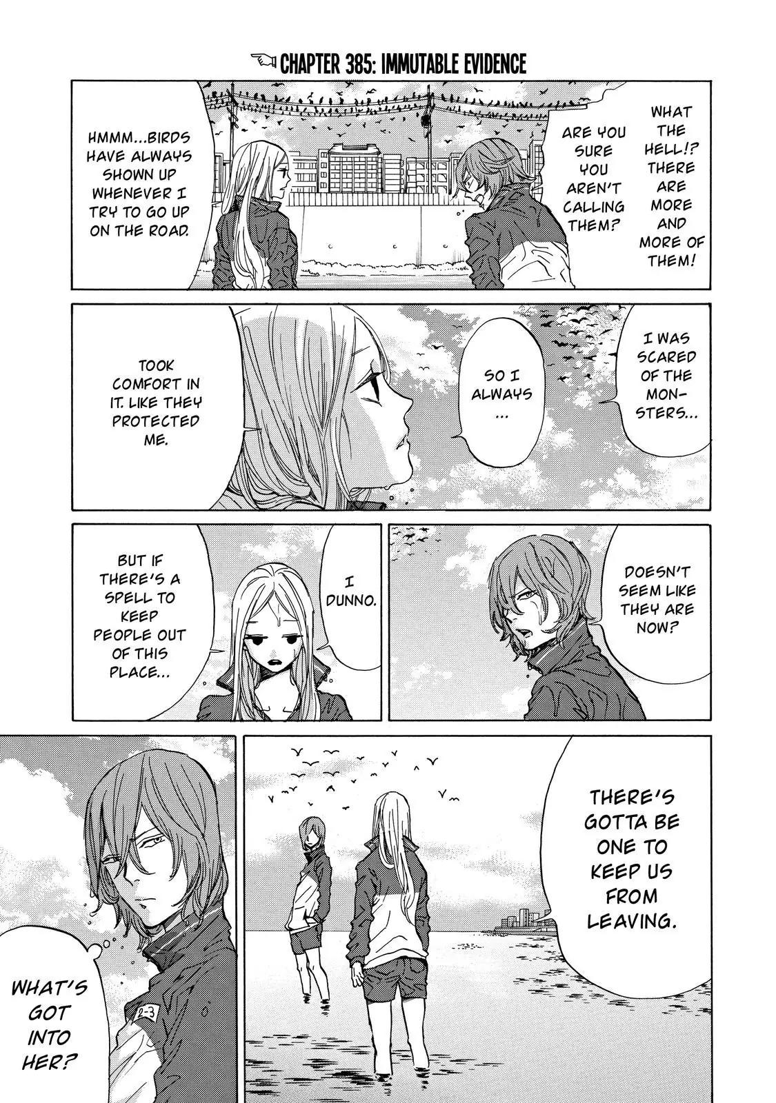 Arakawa Under the Bridge Chapter 385 page 2 - Chapter 385: Immutable Evidence