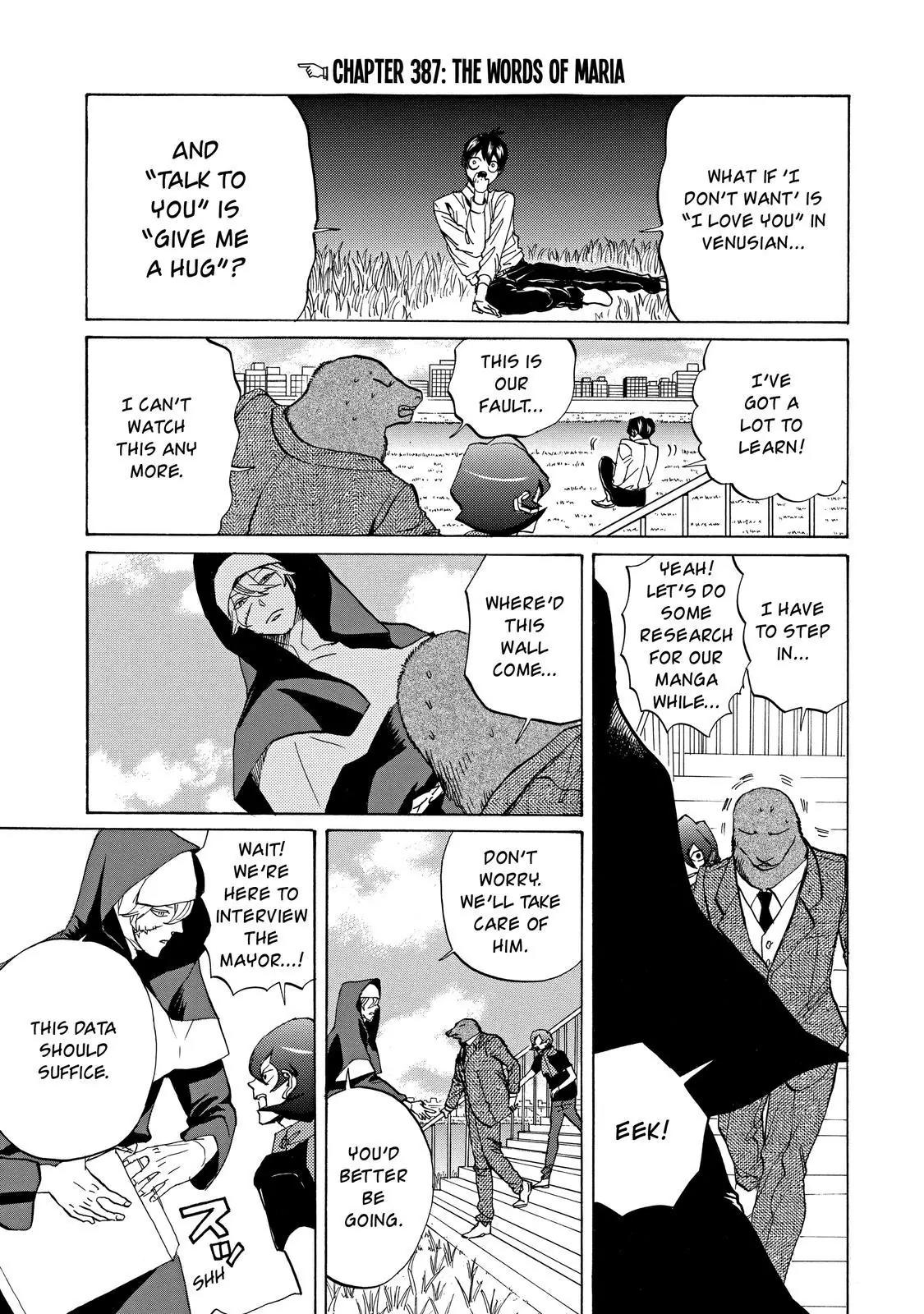 Arakawa Under the Bridge Chapter 387 page 4 - Chapter 387: The Words Of Maria