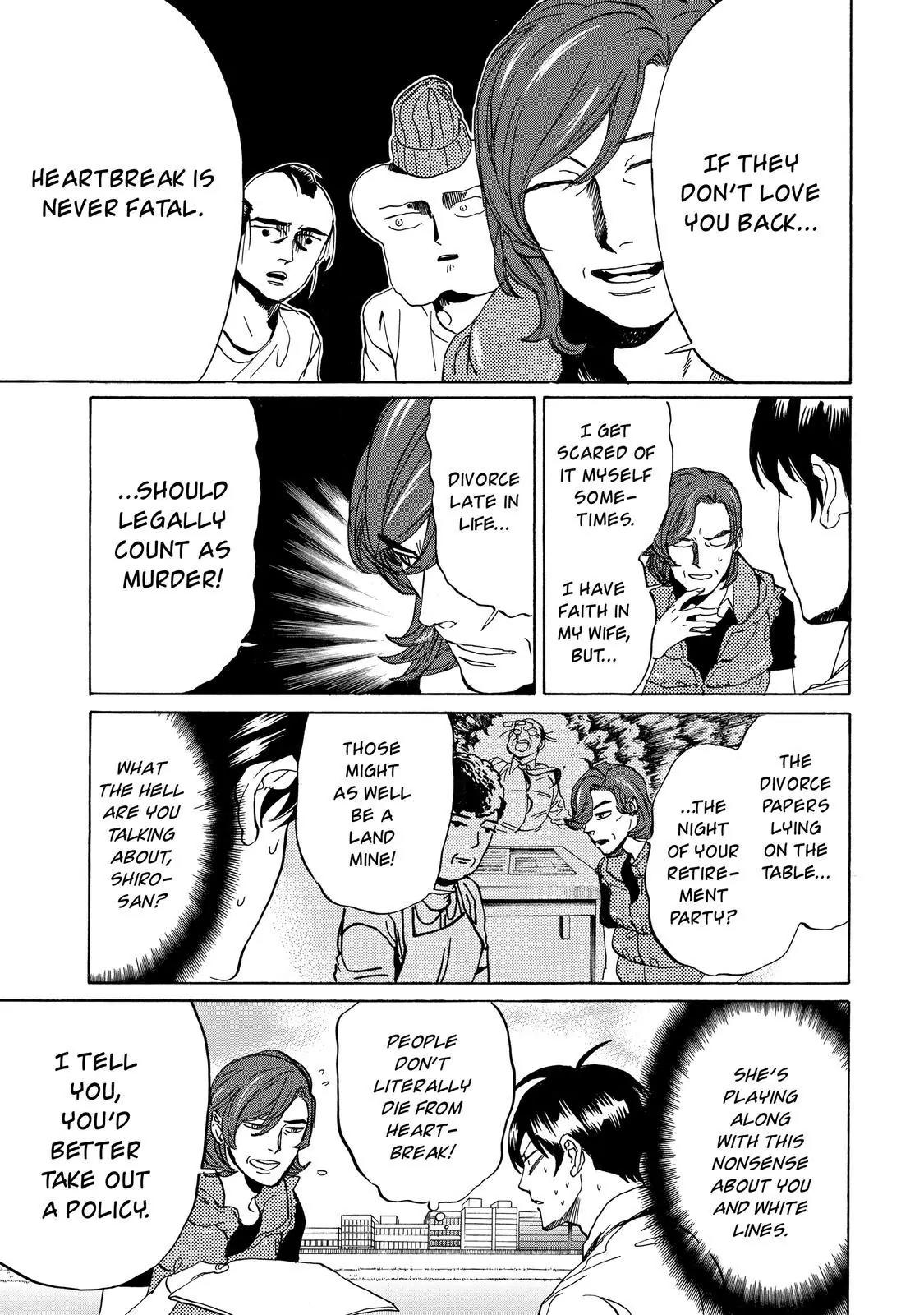 Arakawa Under the Bridge Chapter 390 page 6 - Chapter 390: Death From Heartbreak