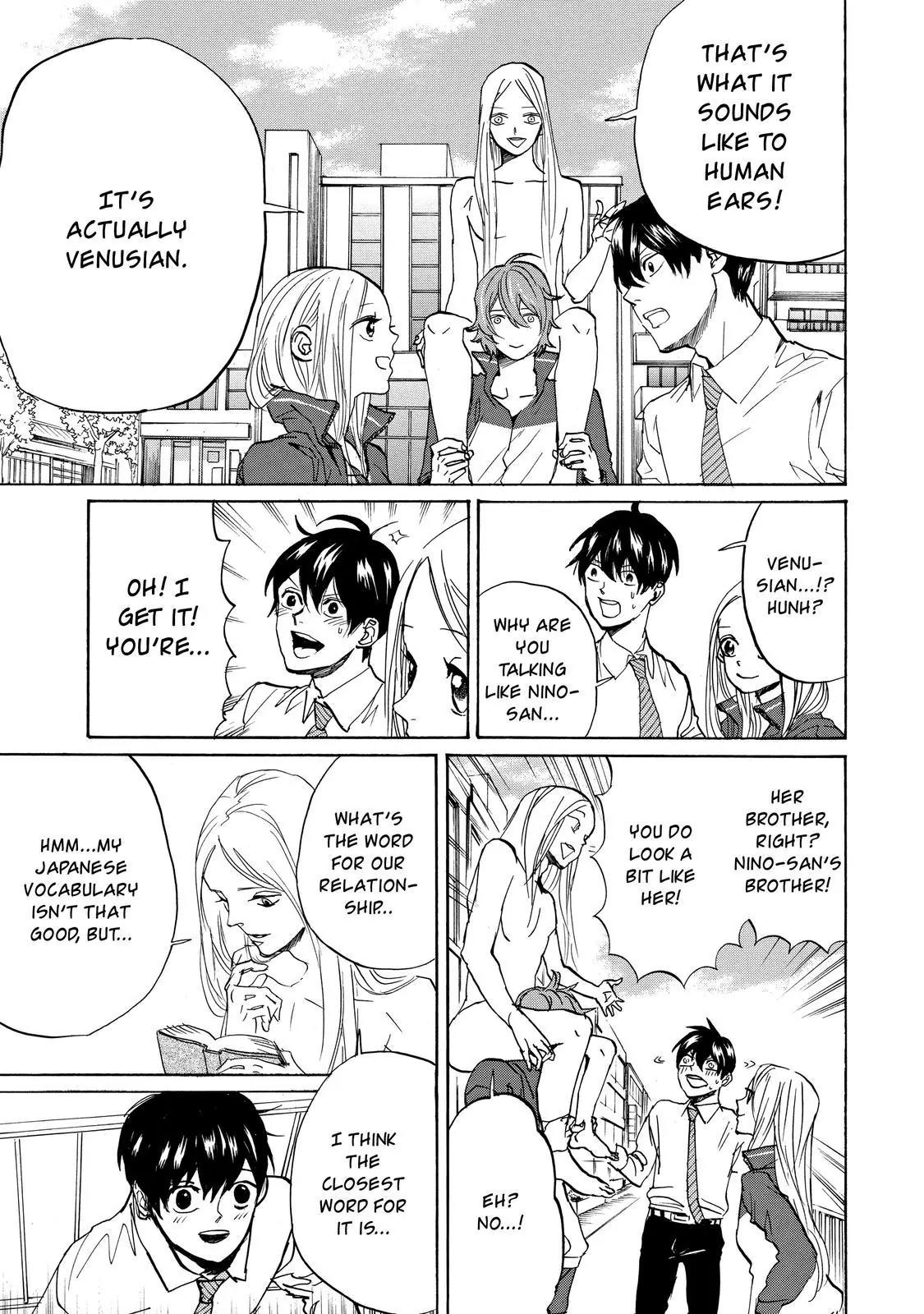 Arakawa Under the Bridge Chapter 393 page 4 - Chapter 393: What Are You To Nino-San?
