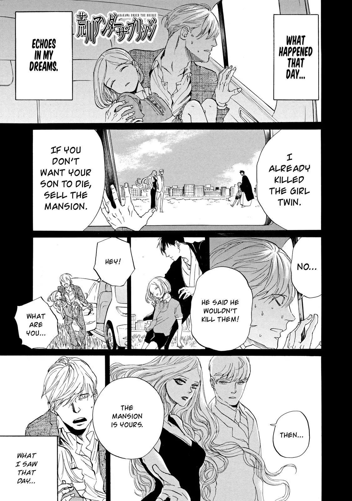 Arakawa Under the Bridge Chapter 396 page 2 - Chapter 396: The Mole's Dream