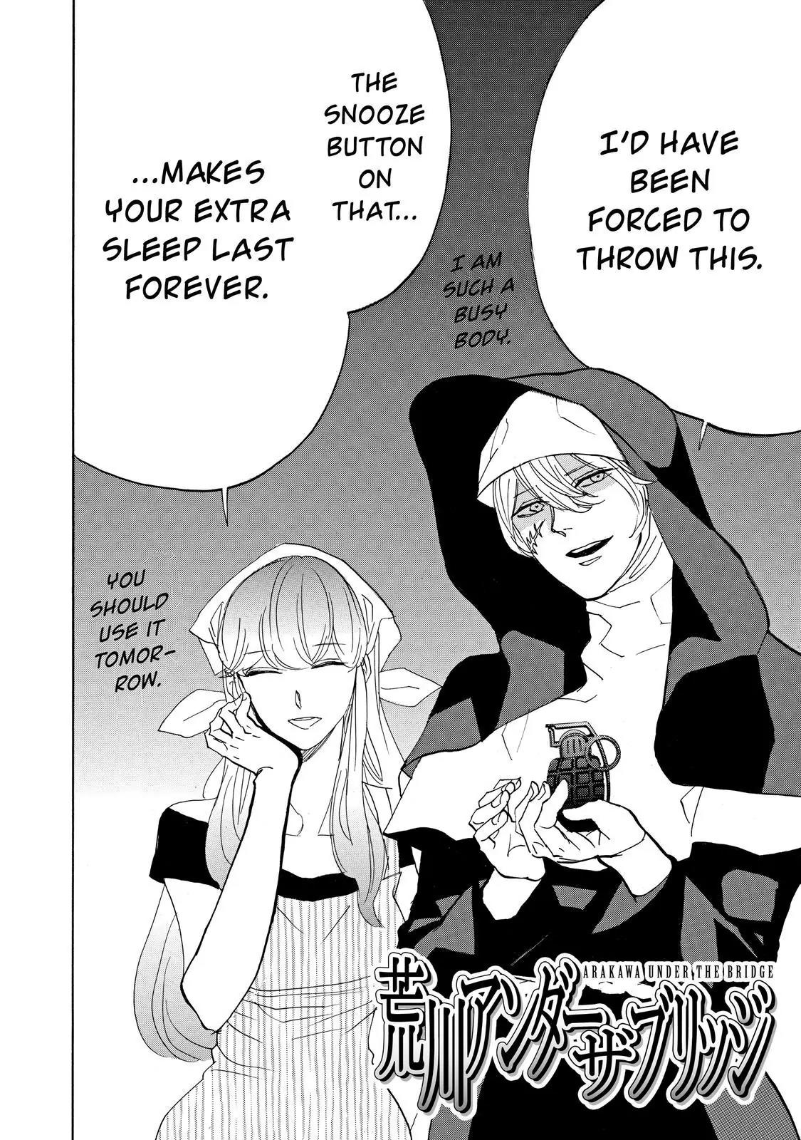 Arakawa Under the Bridge Chapter 398 page 3 - Chapter 398: Call Me Papa!